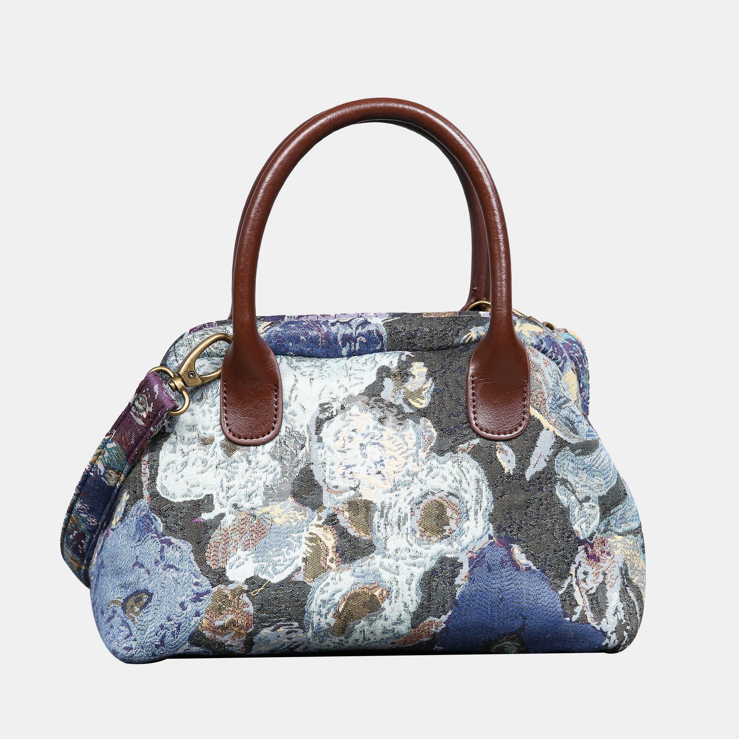 Abstract Blue Carpet Satchel