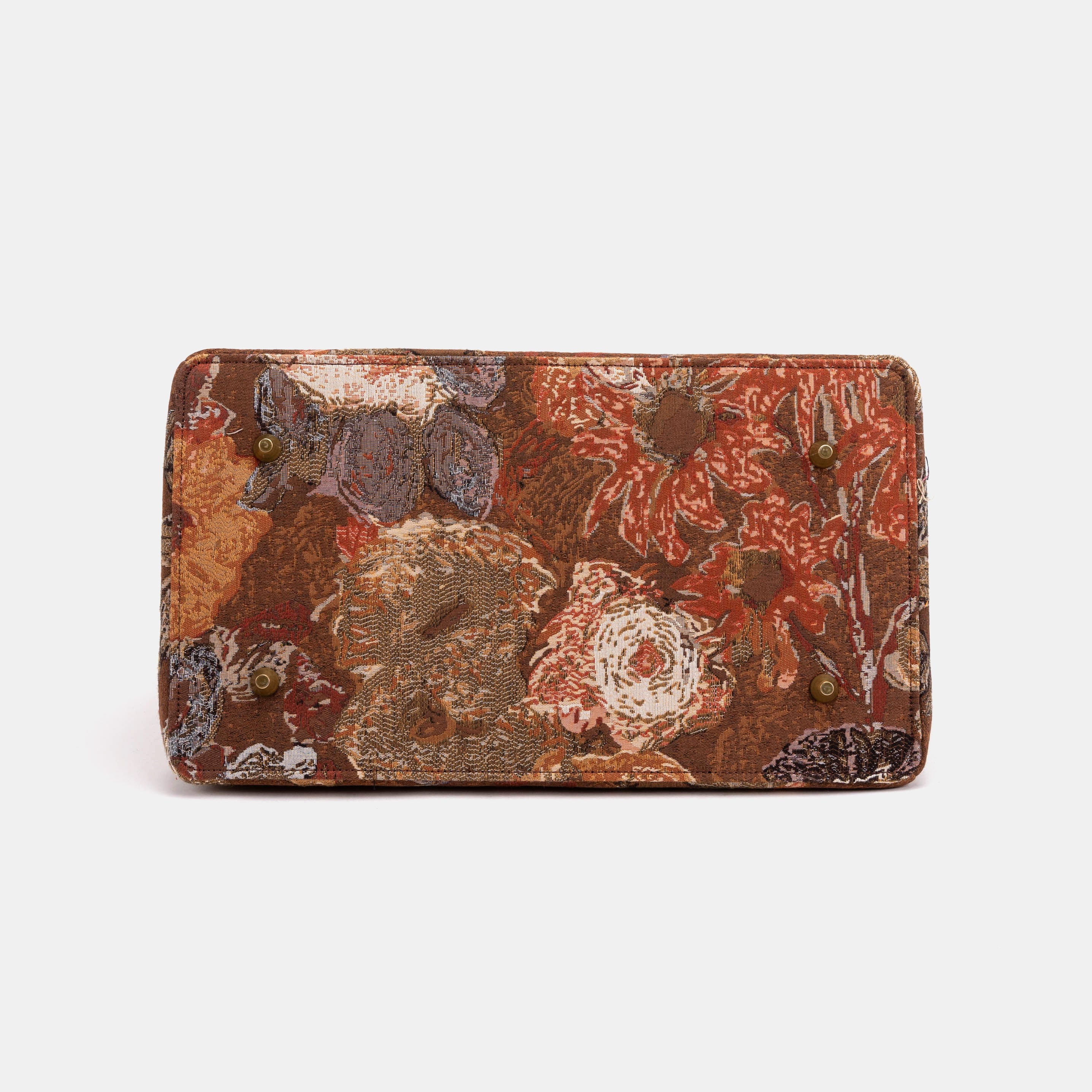 Abstract Brown Celine Carpet Gladstone Bag - Image 11