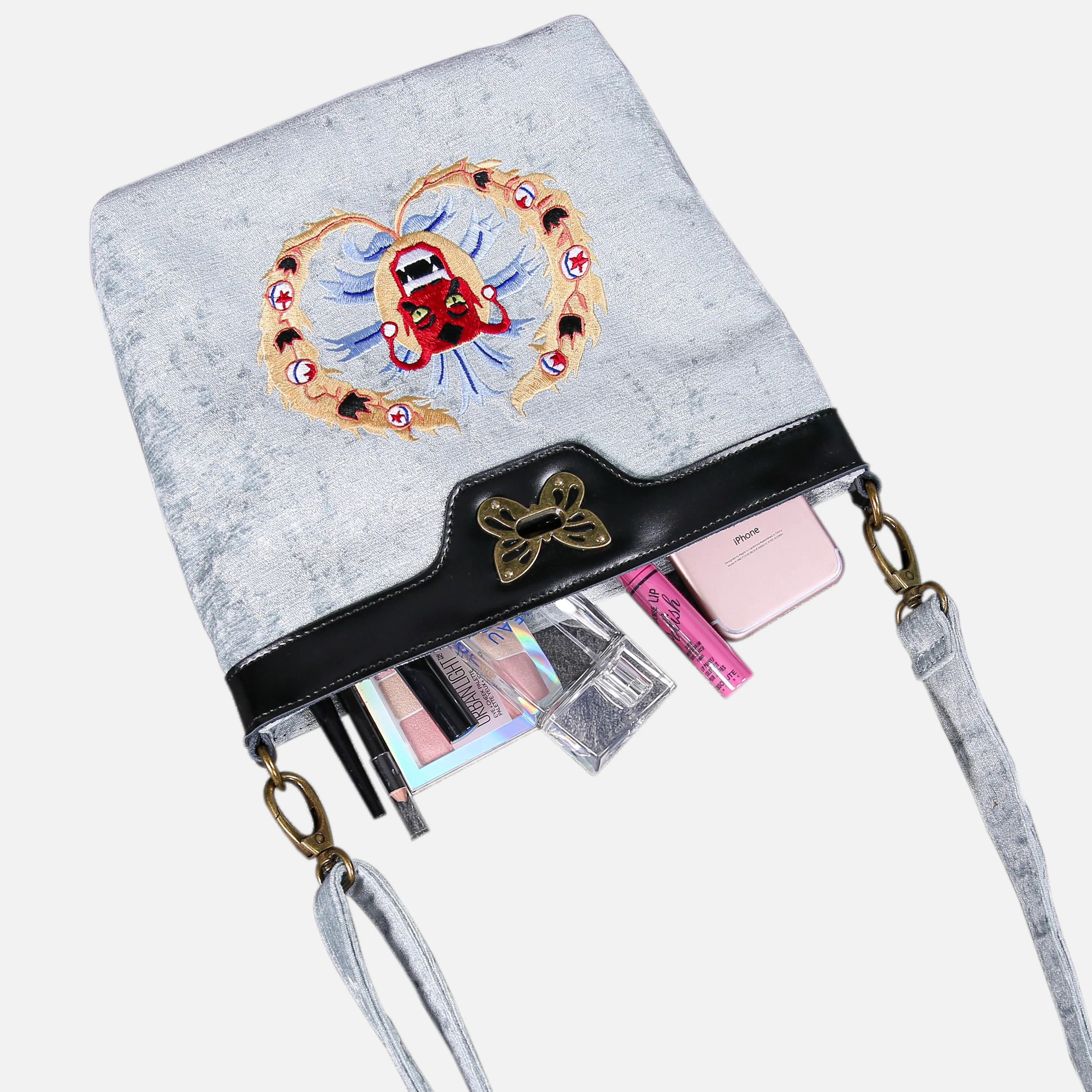 AHS the Devils Mouth Butterfly Crossbody Bag - Image 4