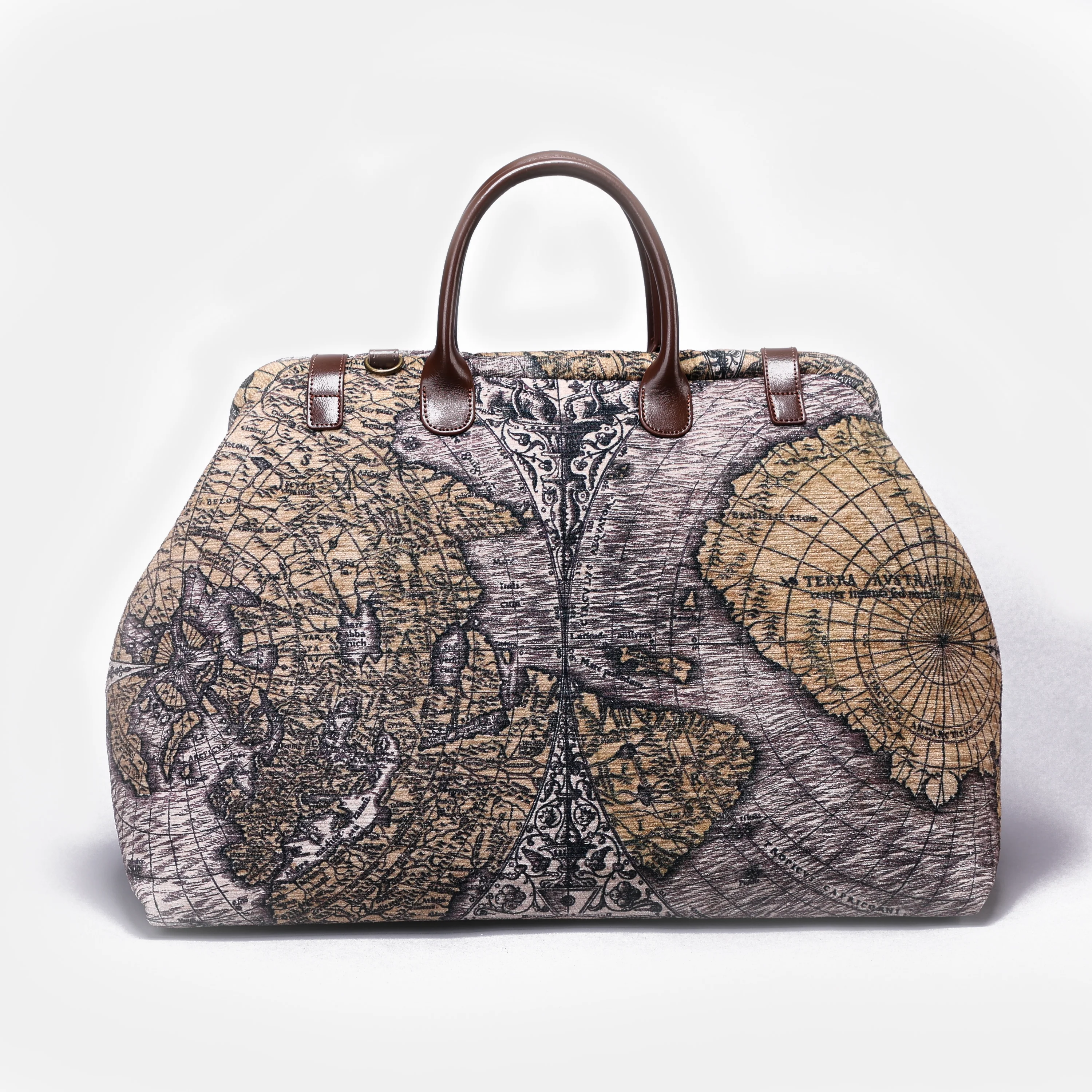 Ancient World Map Large Carpetbag - Image 5