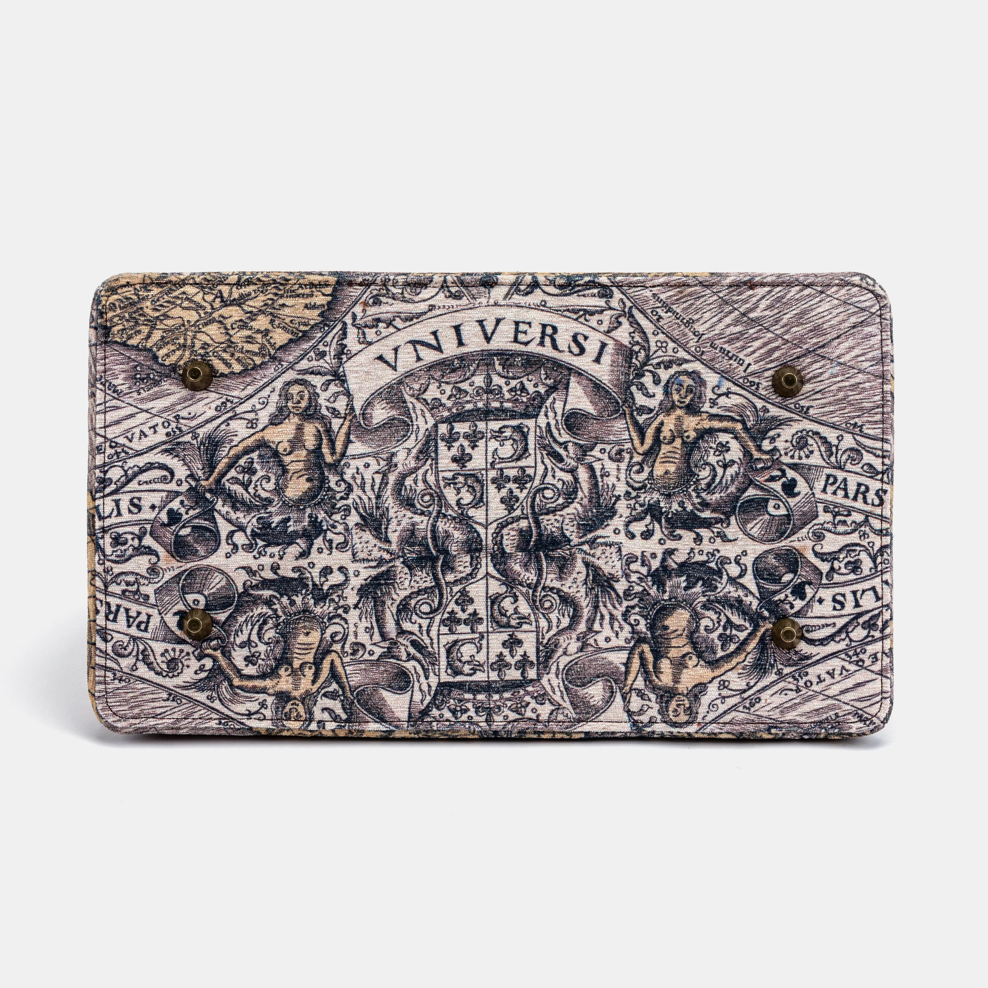 Ancient World Map Celine Carpet Gladstone Bag - Image 11