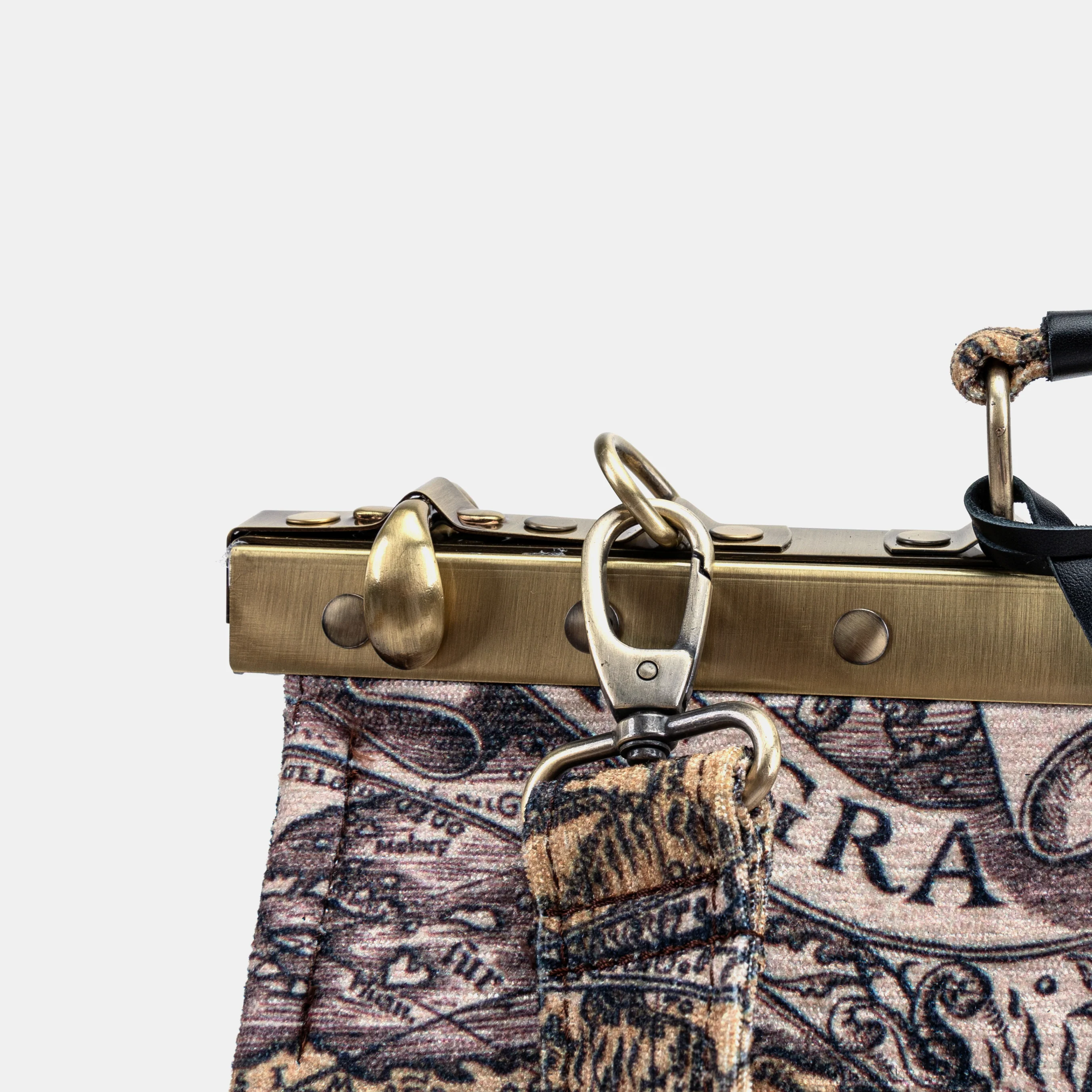 Ancient World Map Celine Carpet Gladstone Bag - Image 7