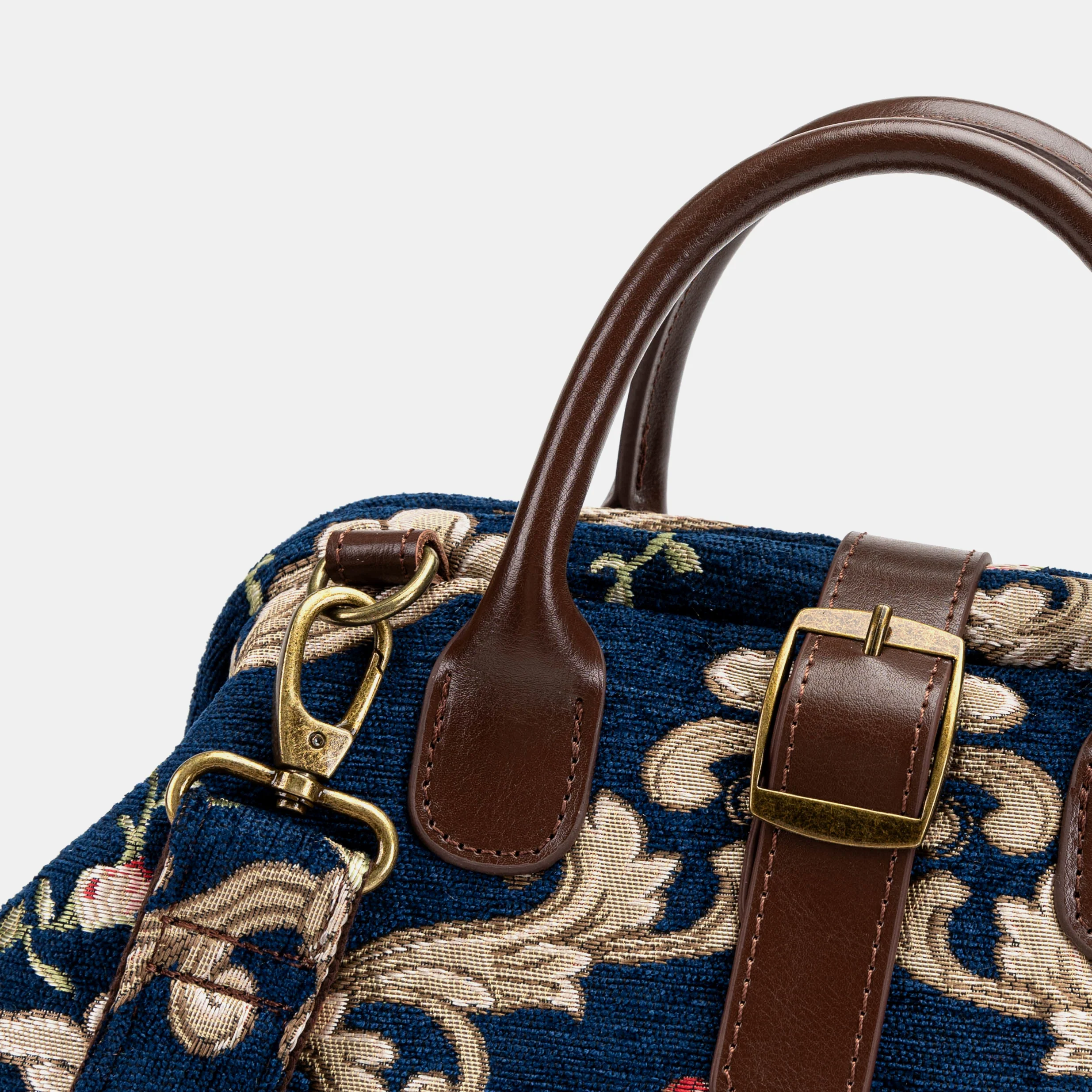 Baroque Garden Blue Carpet Laptop Backpack - Image 5