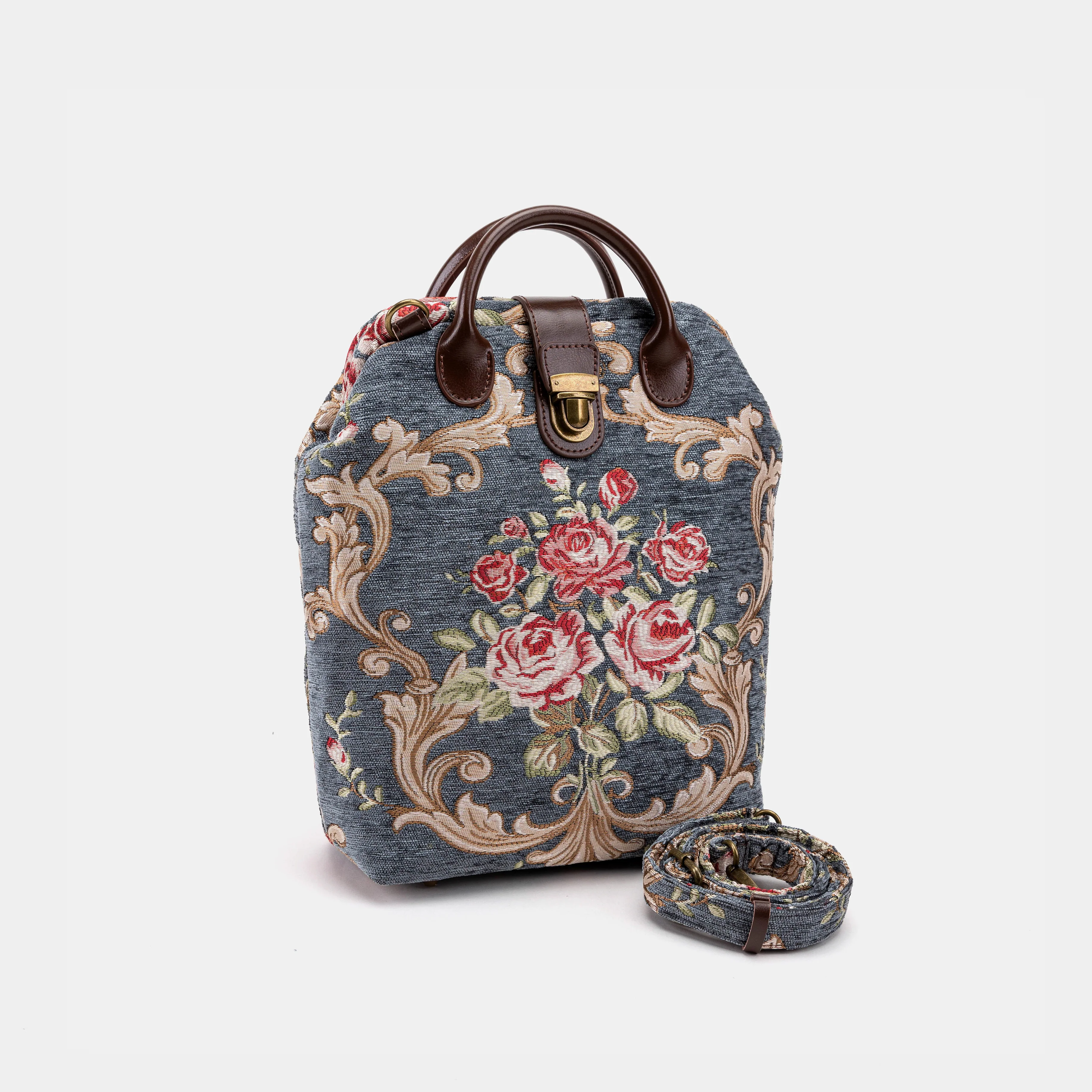 Baroque Garden Grey Everyday Backpack