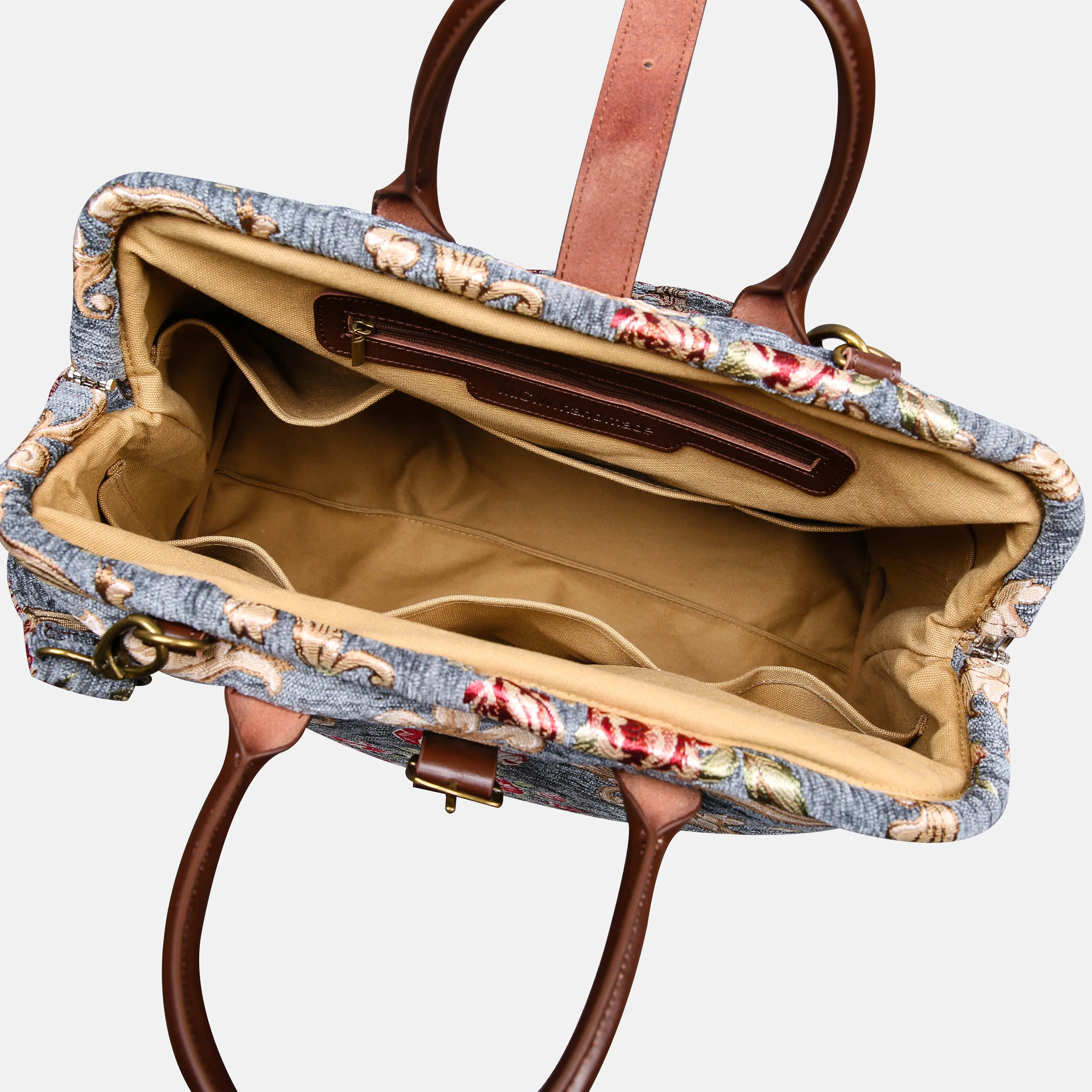 Baroque Garden Grey Mary Poppins Weekender - Image 7