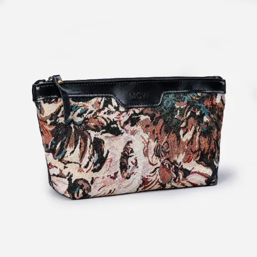 Blooming Daisy Black Carpet Makeup Bag - Image 3