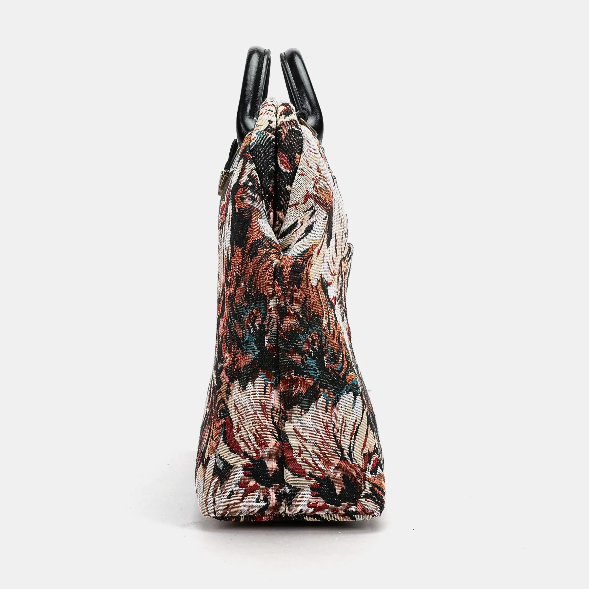 Blooming Daisy Black Laptop Work Bag - Image 3