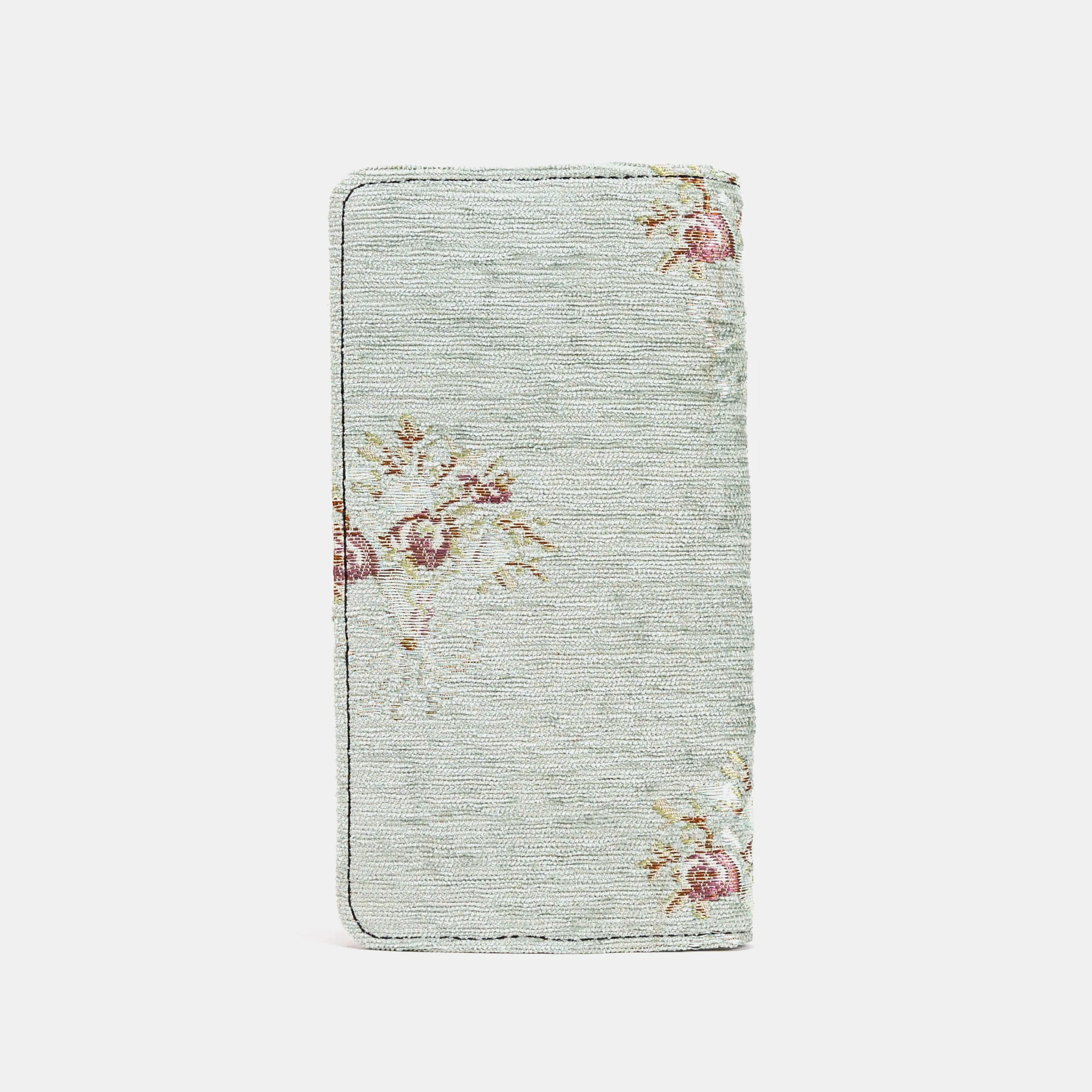 Bouquet Mint Flap Checkbook Cover - Image 6