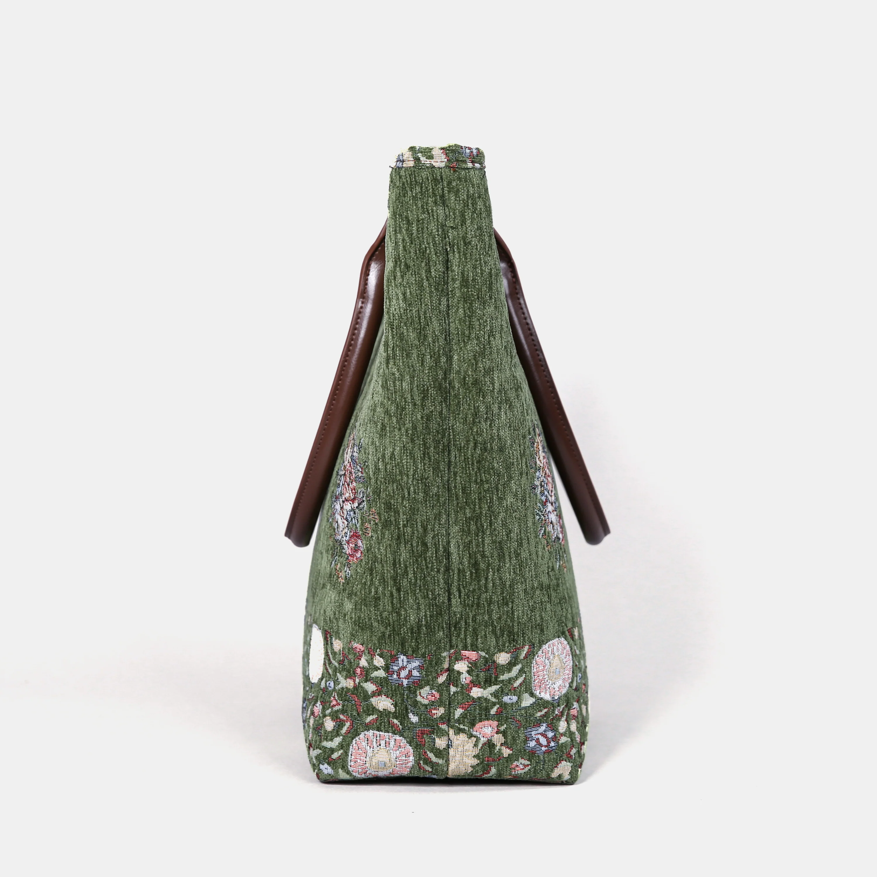 Bouquet Rose Arugula Green Carpet Tote Shopper - Image 4