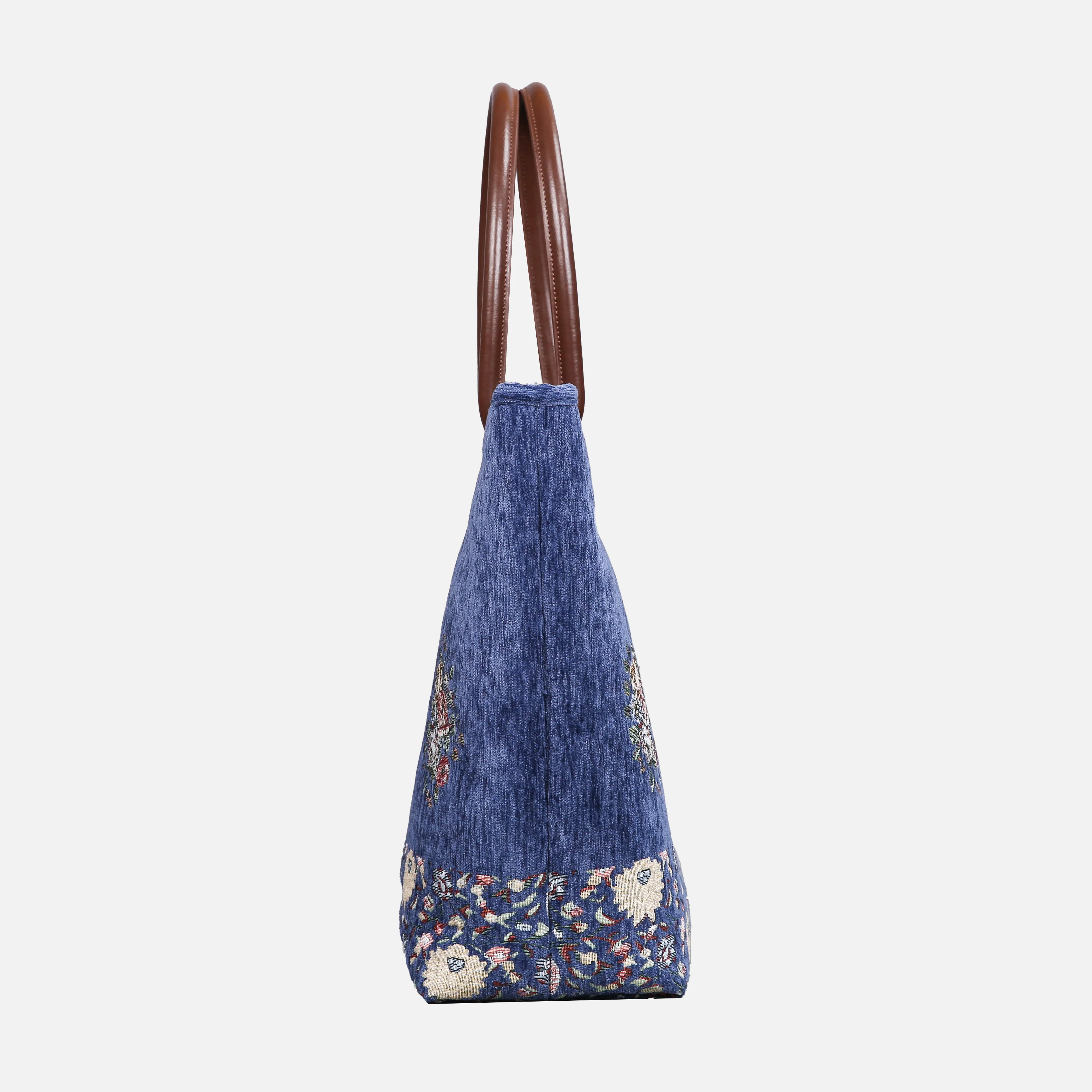 Bouquet Rose Blue Carpet Tote Shopper - Image 3