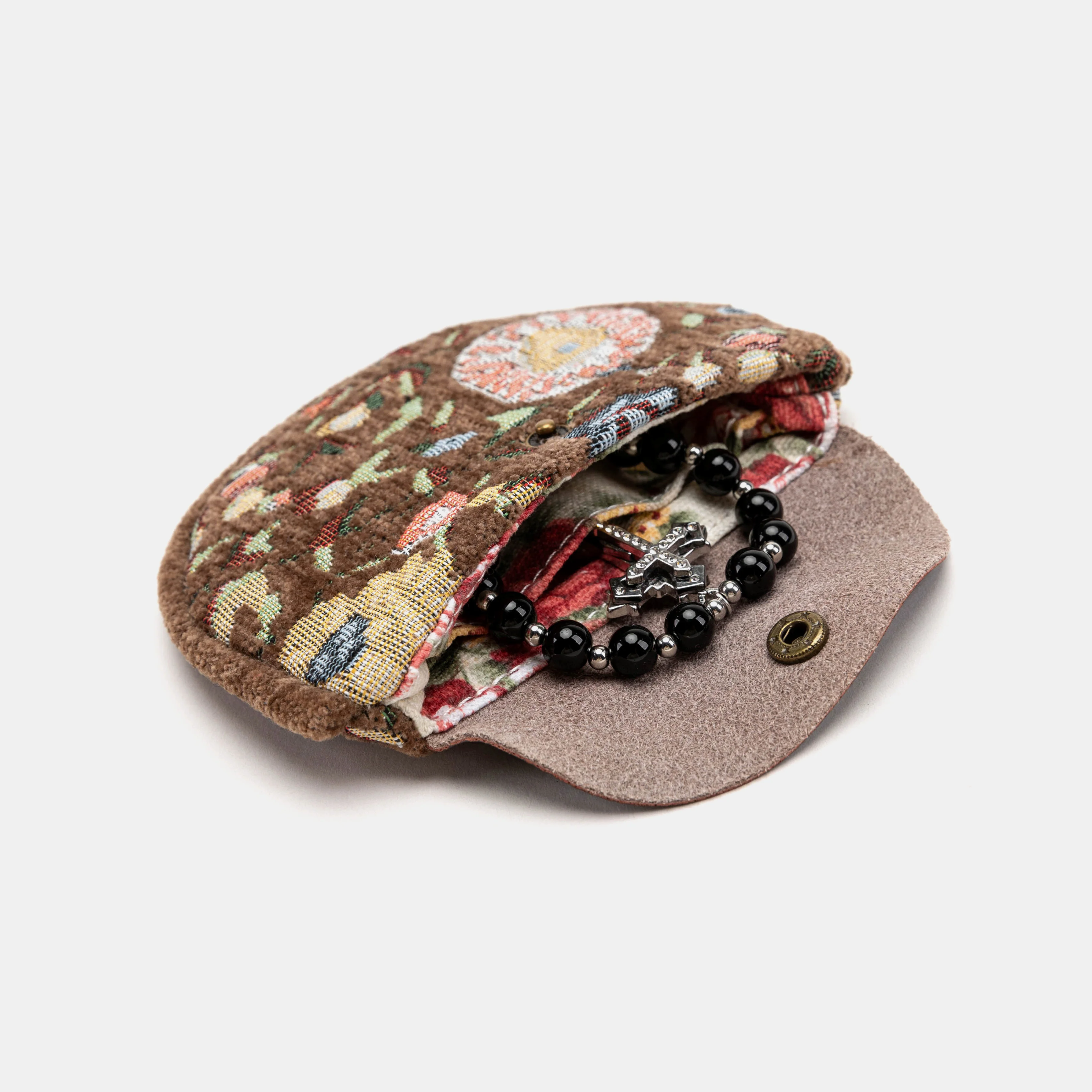 Bouquet Rose Pattern Series Rosary Bag - Image 4
