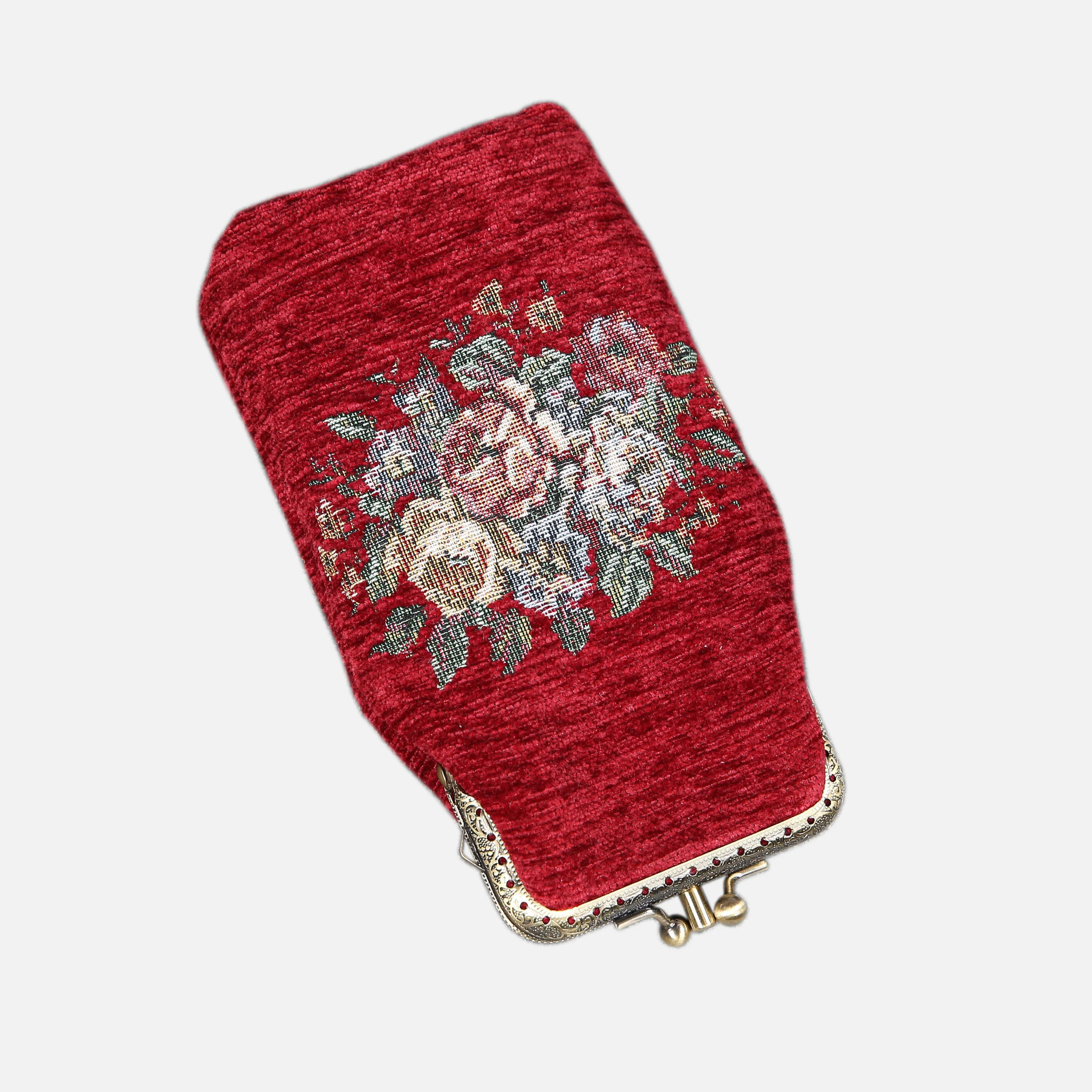 Bouquet Rose Red Carpet Eyeglasses Case