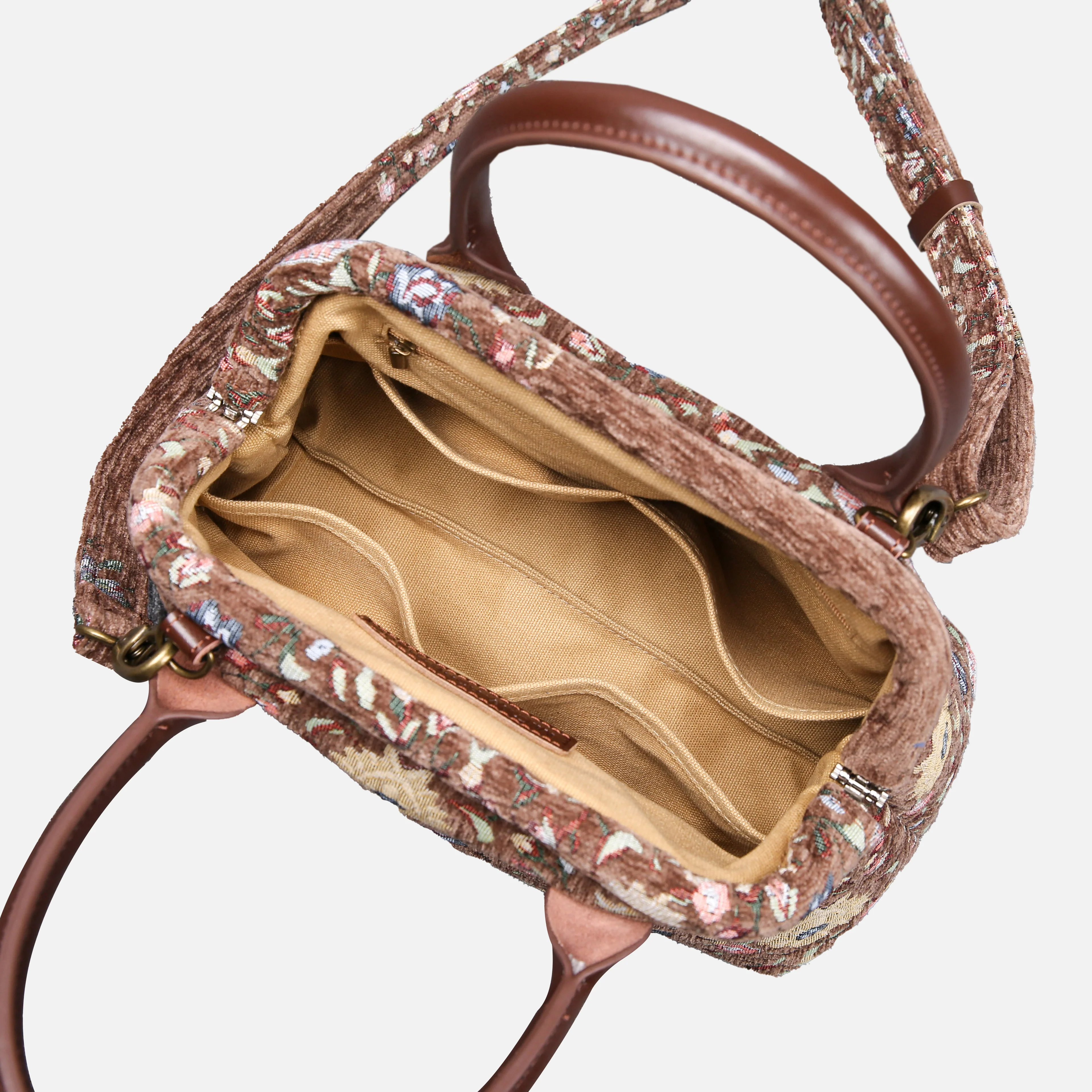 Bouquet Rose Series Carpet Satchel - Image 8