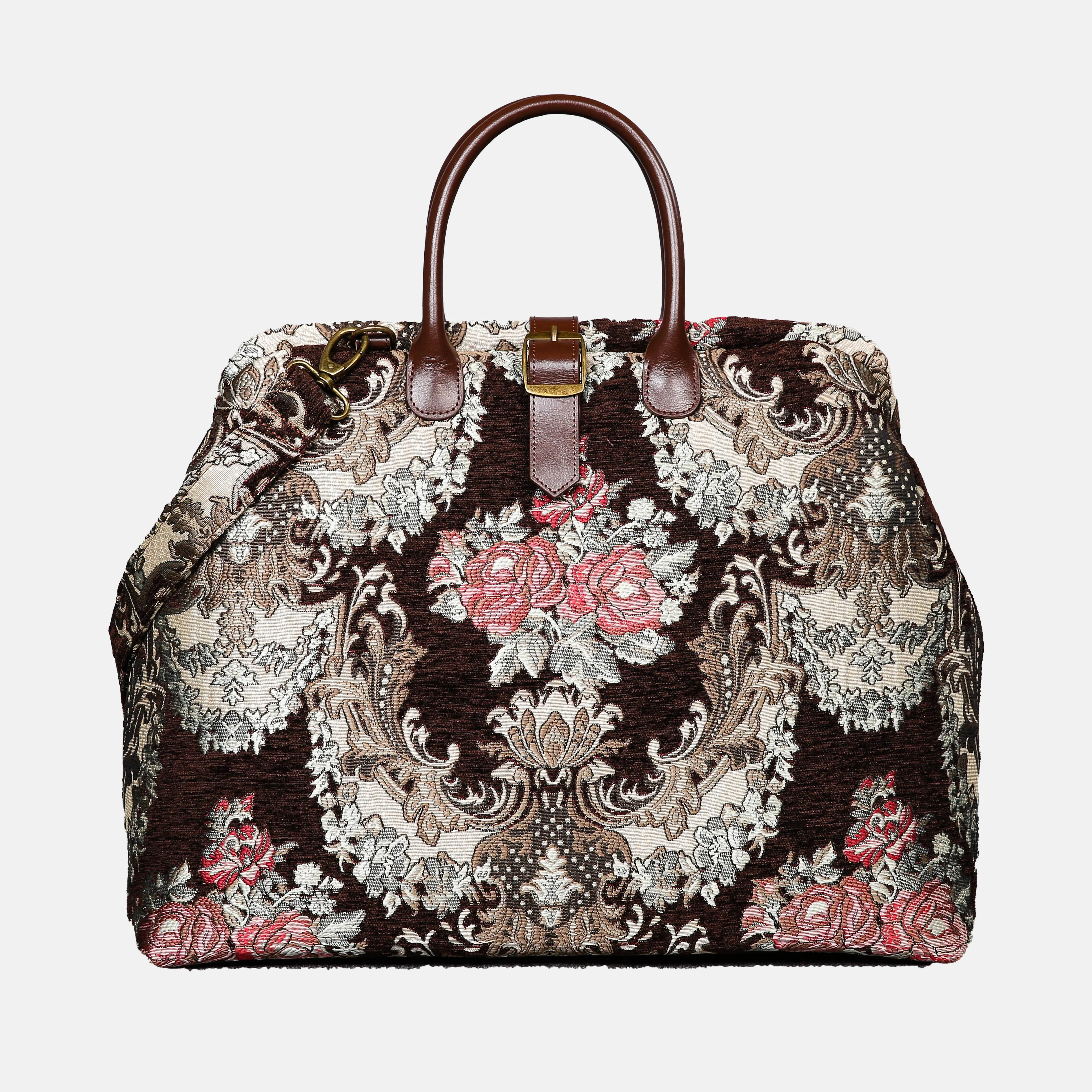 Brocade Brown Mary Poppins Weekender