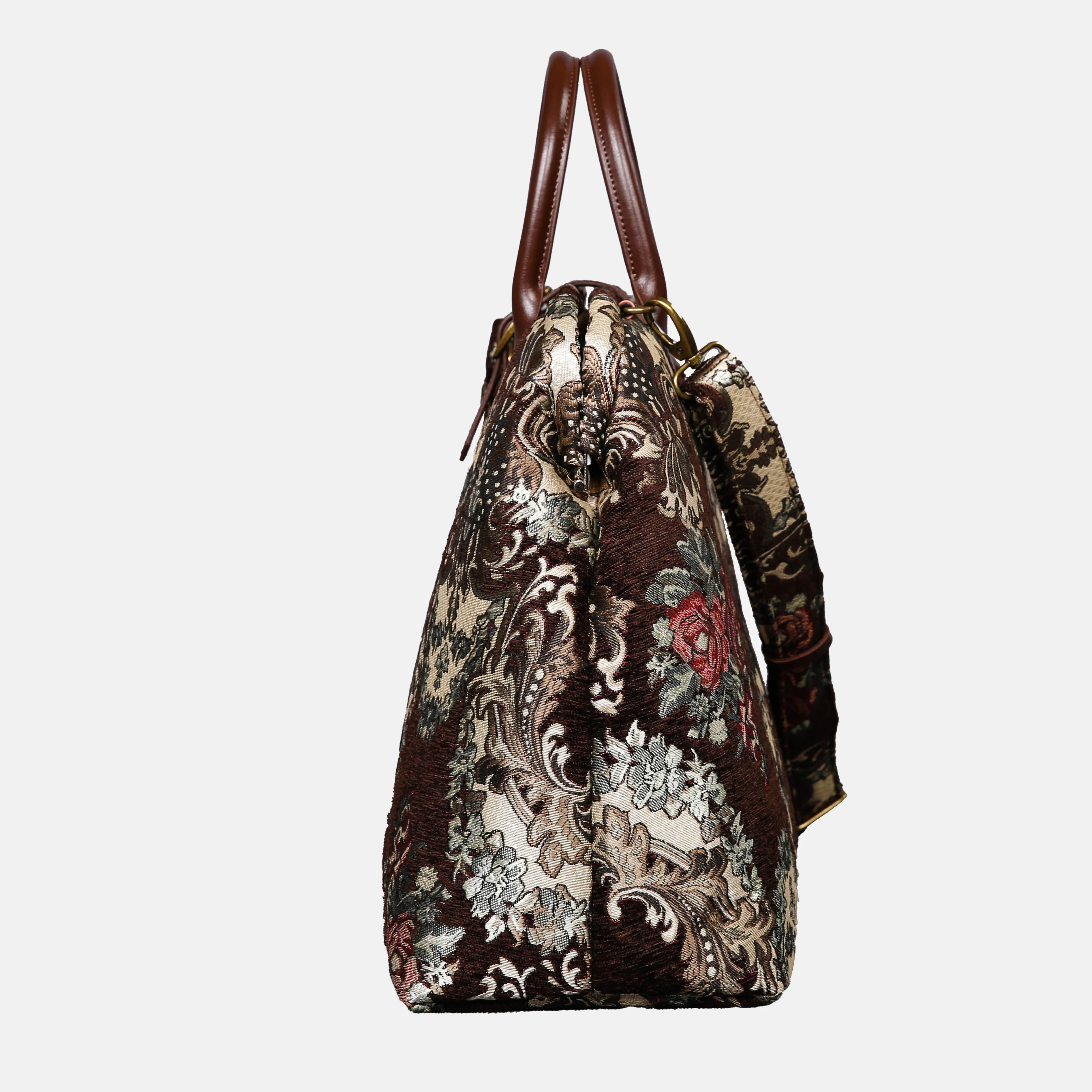Brocade Brown Mary Poppins Weekender - Image 4