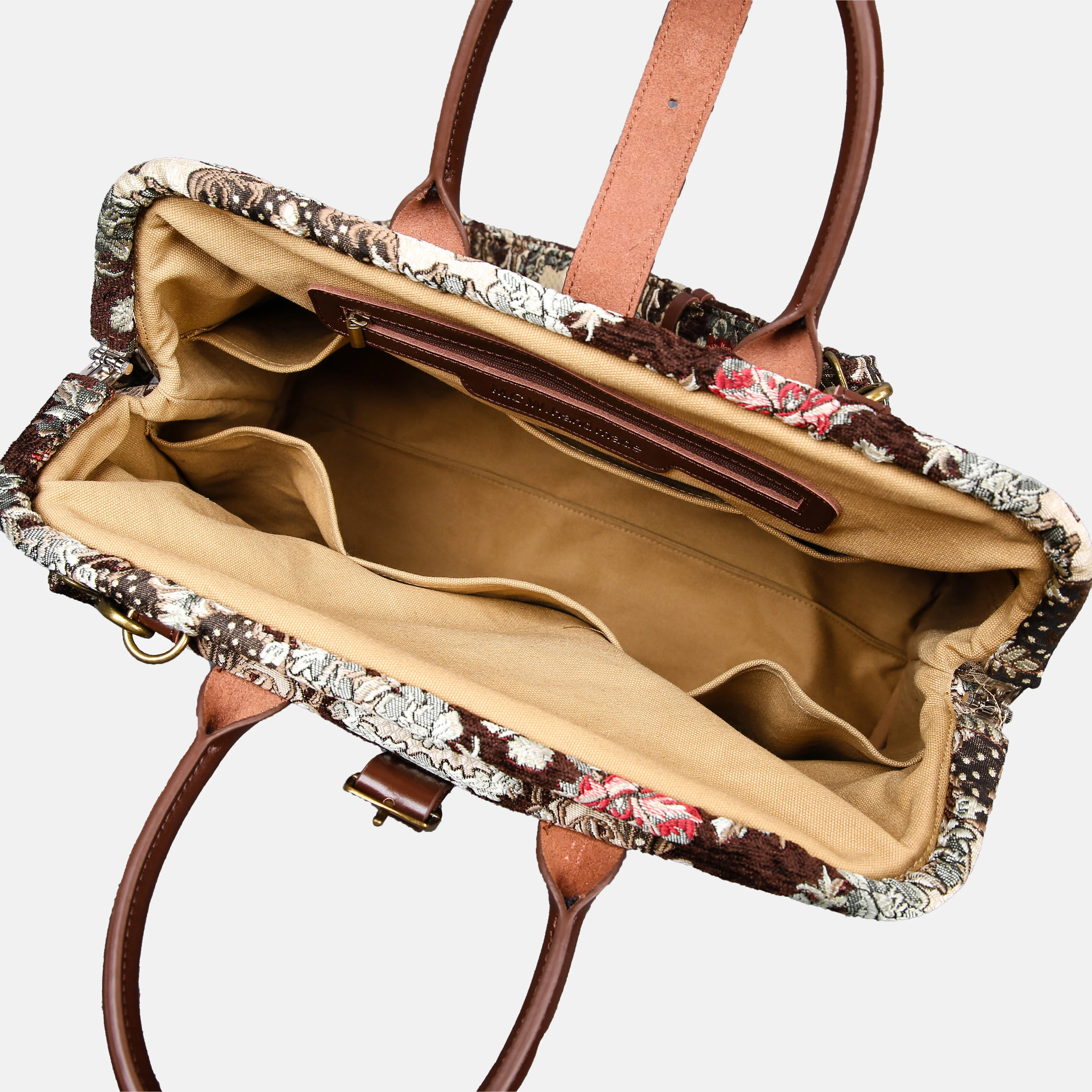 Brocade Brown Mary Poppins Weekender - Image 7