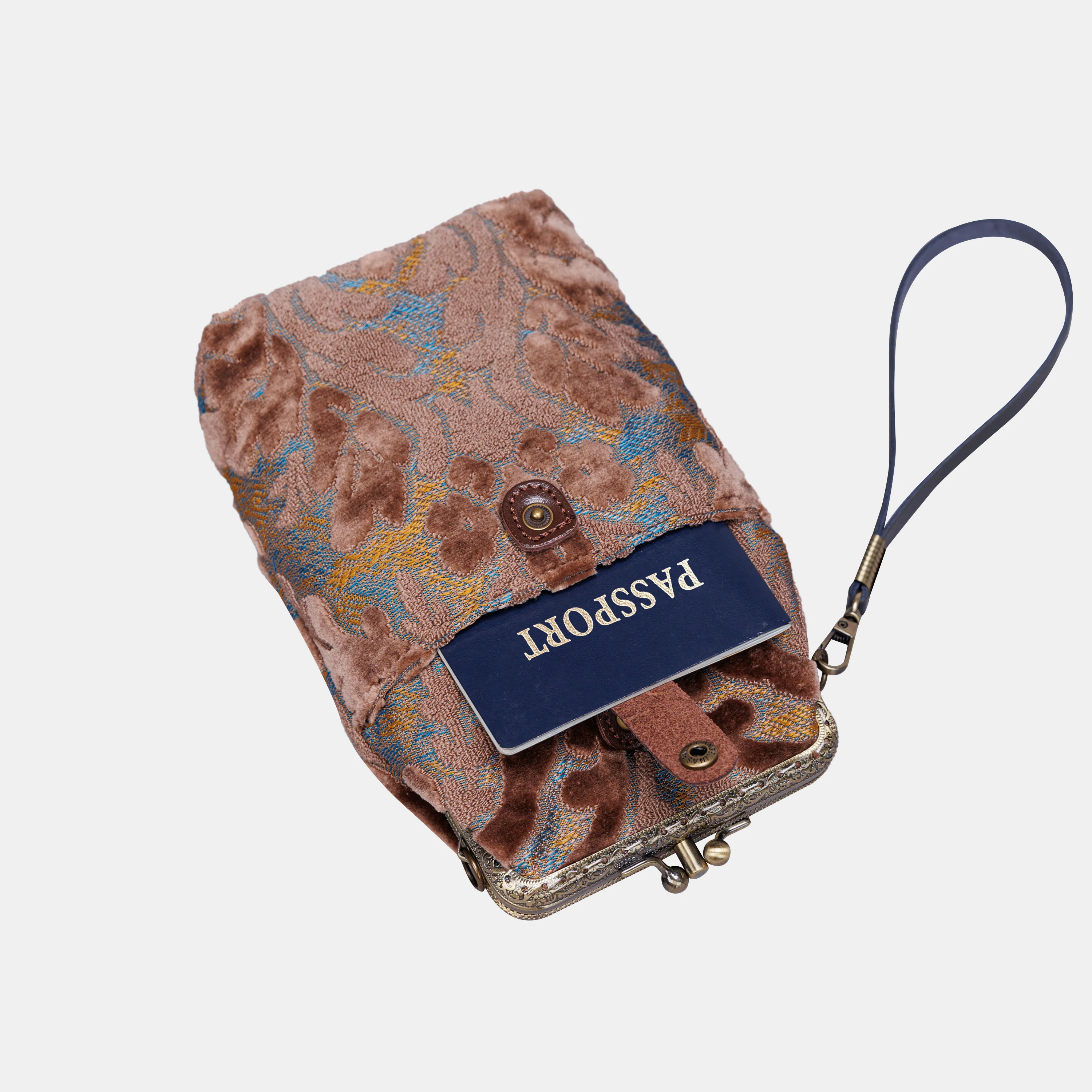 Burnout Velvet Camel Carpet Phone Case - Image 3