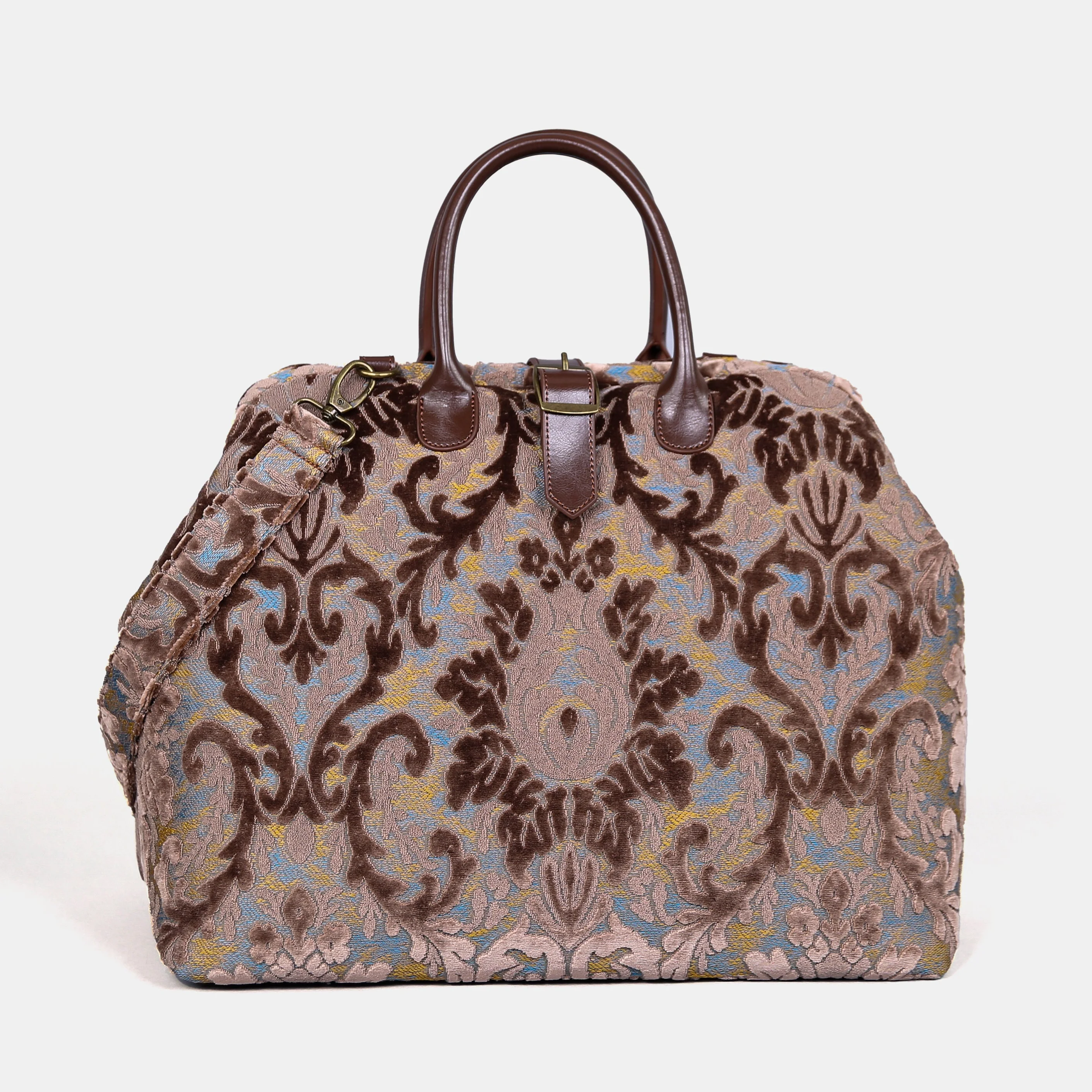 Burnout Velvet Camel Mary Poppins Weekender
