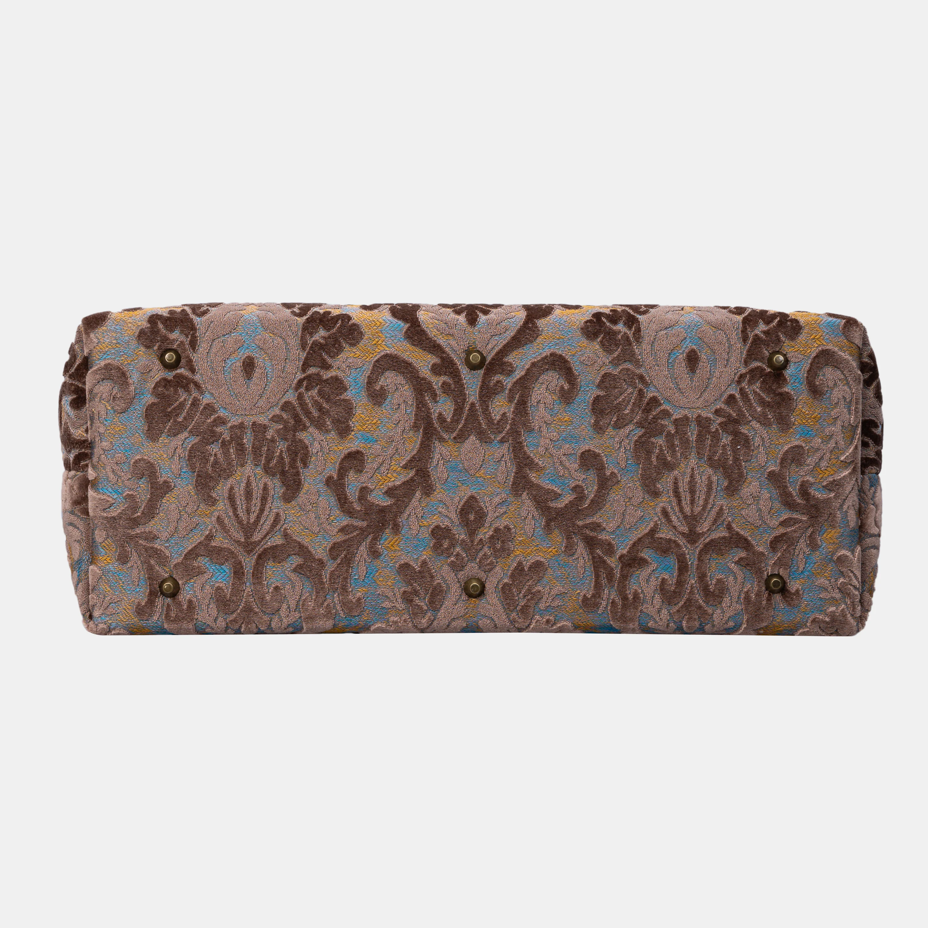 Burnout Velvet Camel Men's Carpetbag - Image 5