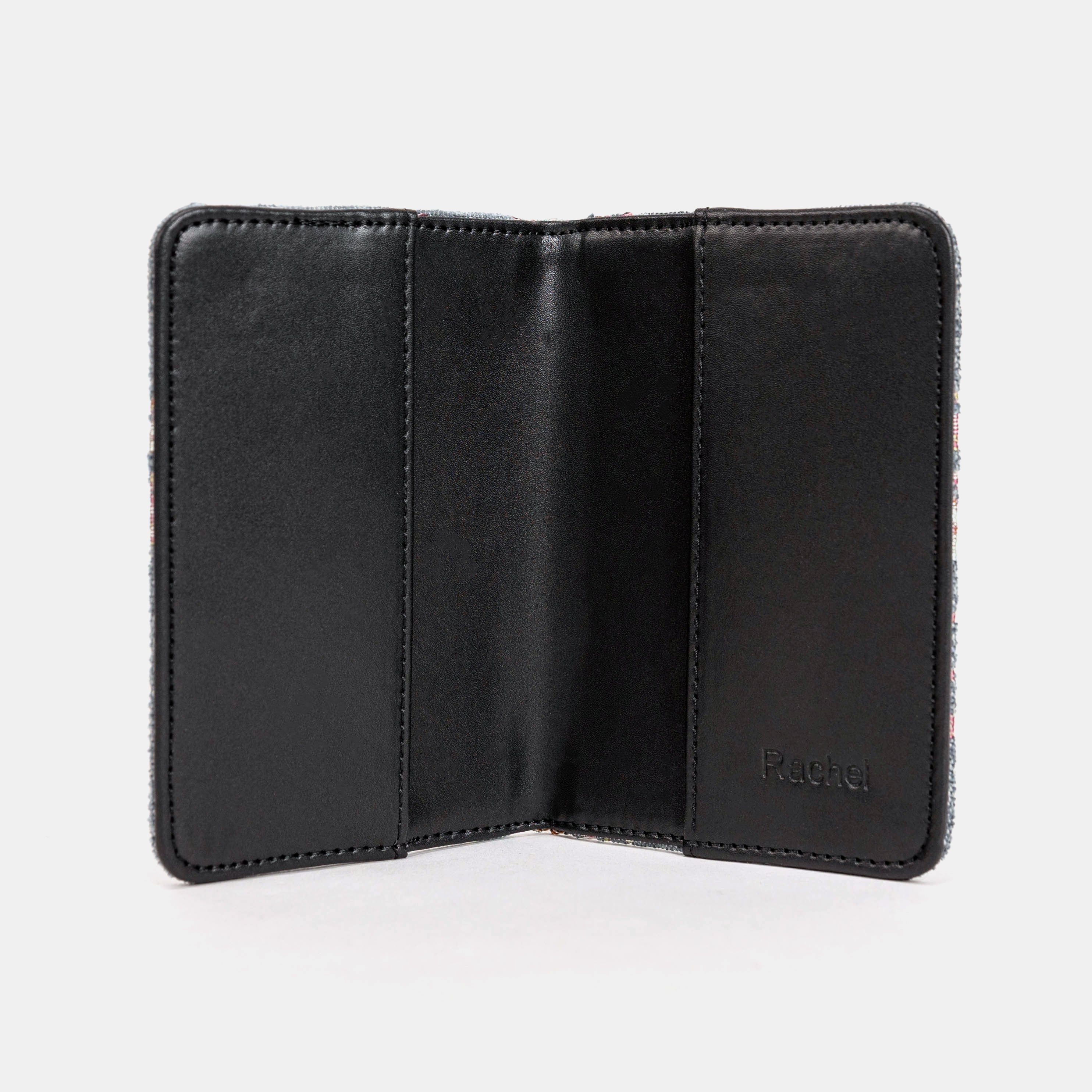 Burnout Velvet Fern Green Passport Cover - Image 3