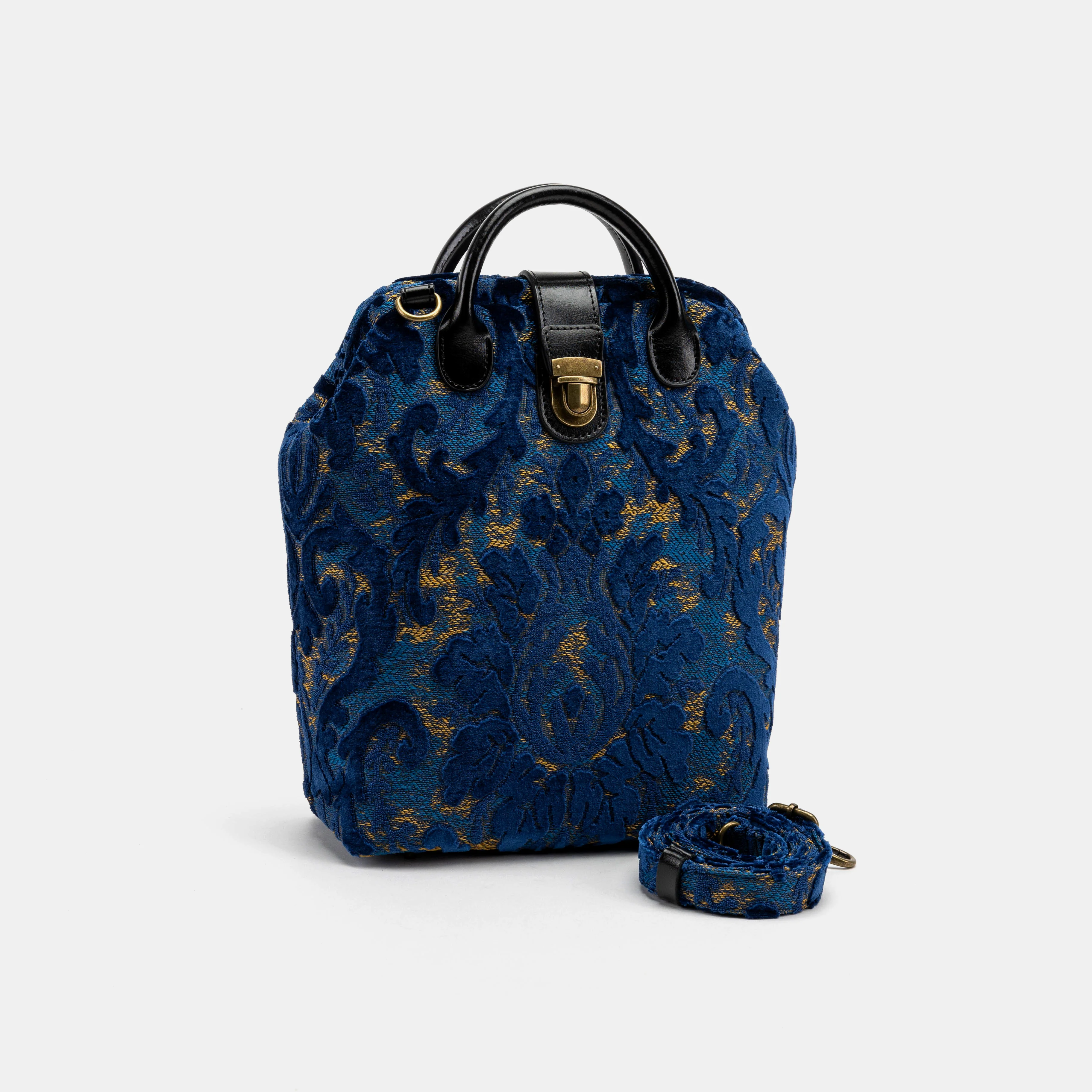 Burnout Velvet Navy Everyday Backpack