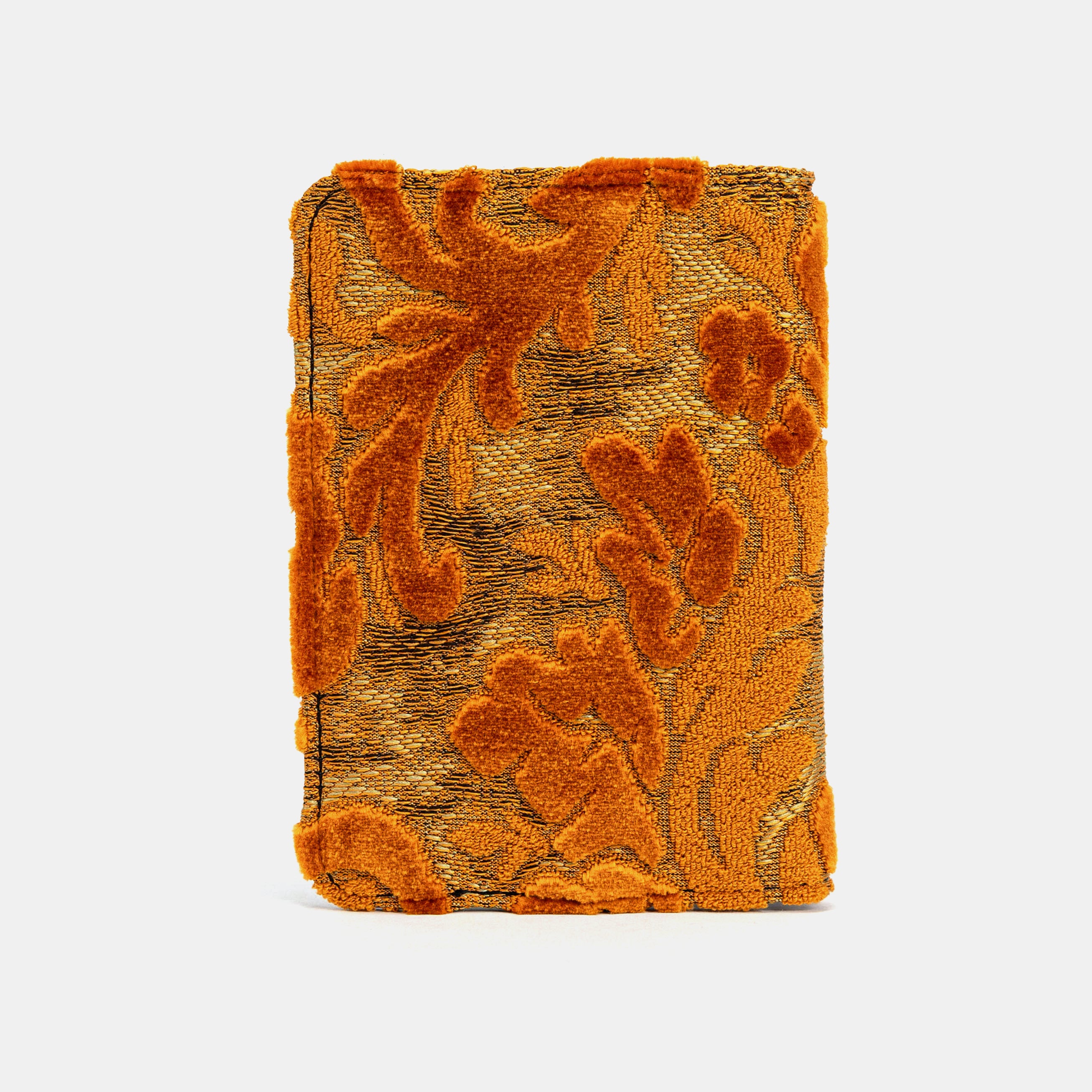 Burnout Velvet Orange Passport Cover - Image 6