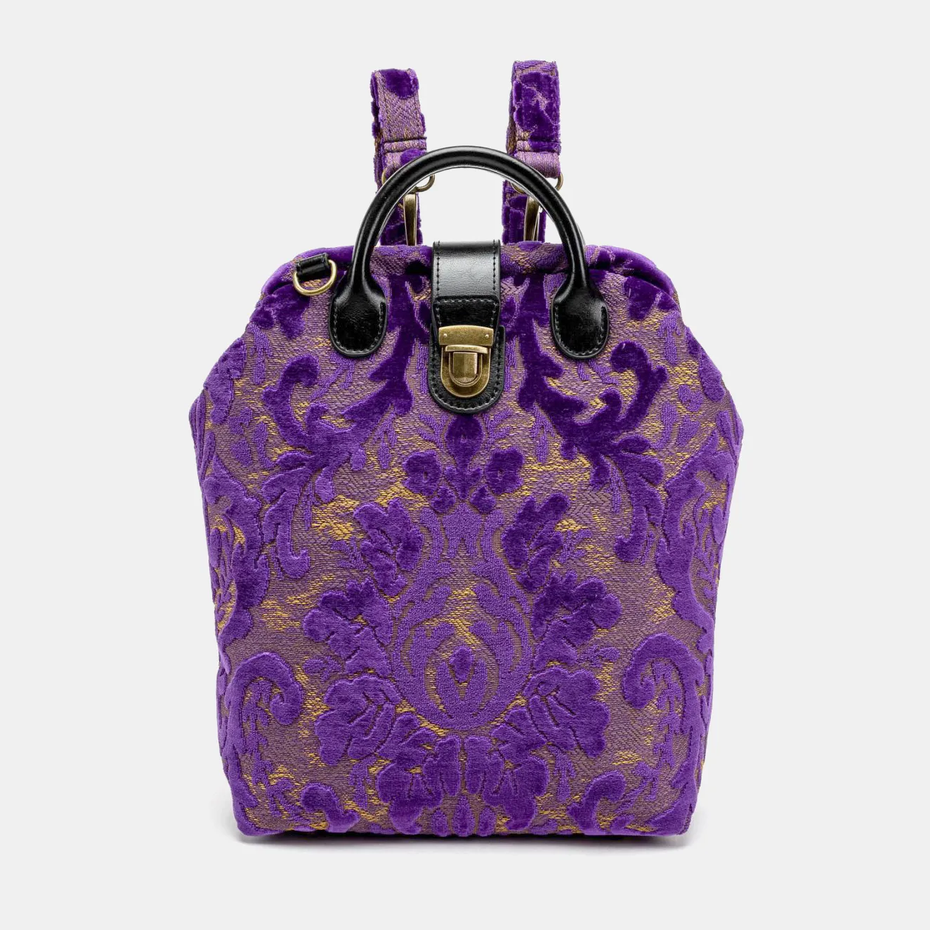 Burnout Velvet Purple Everyday Backpack - Image 2