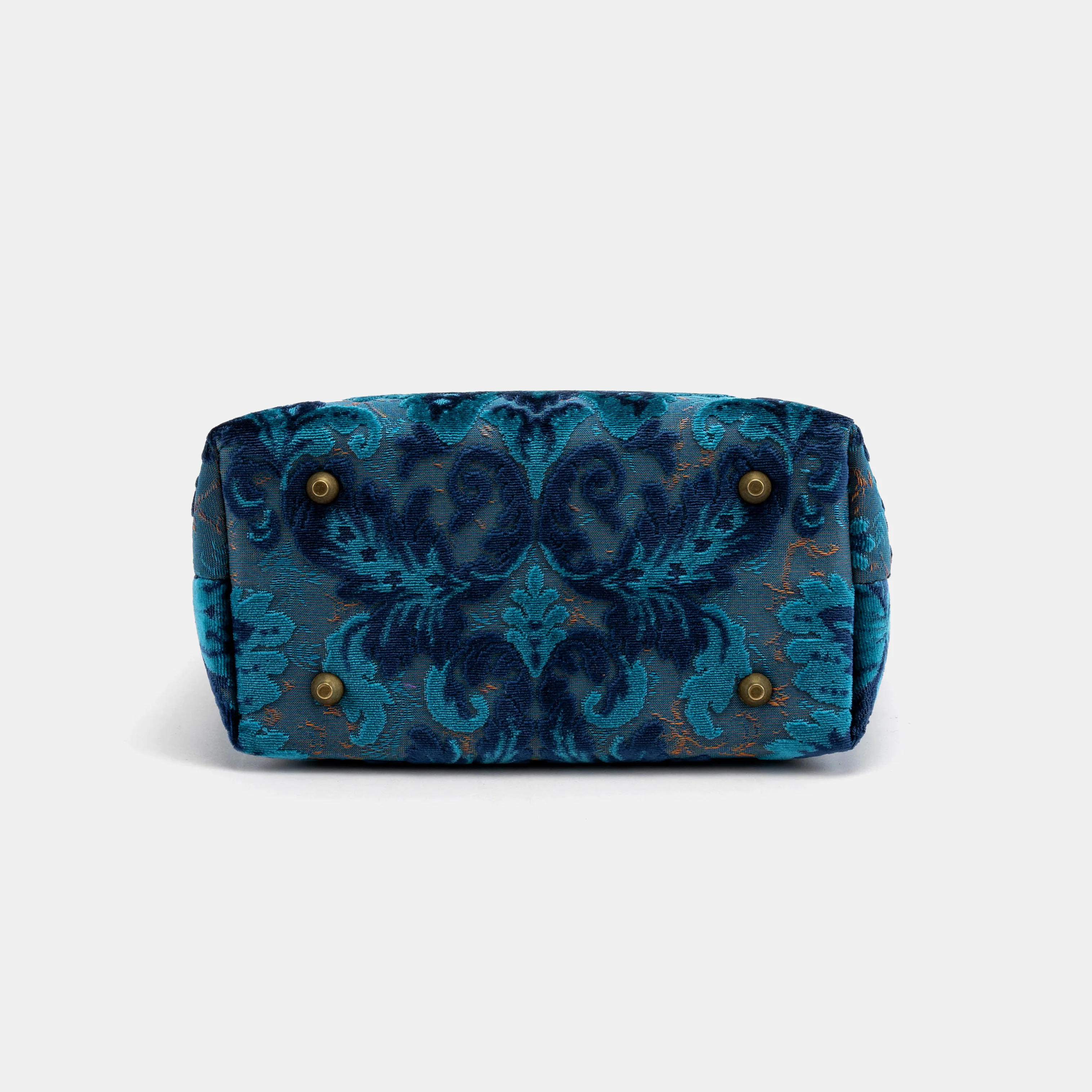 Burnout Velvet Revival Aqua Everyday Tote - Image 5