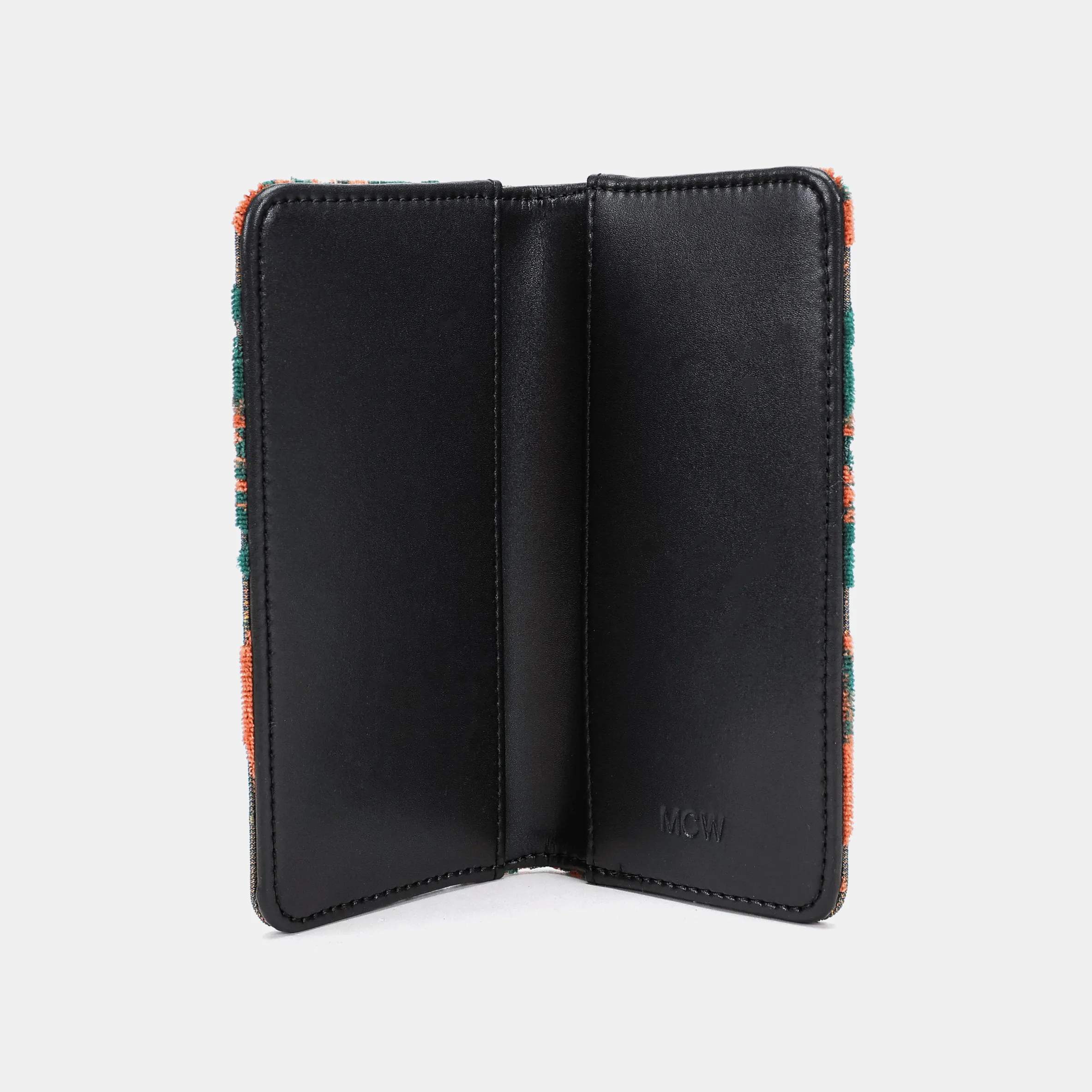 Burnout Velvet Revival Jade Checkbook Cover - Image 3