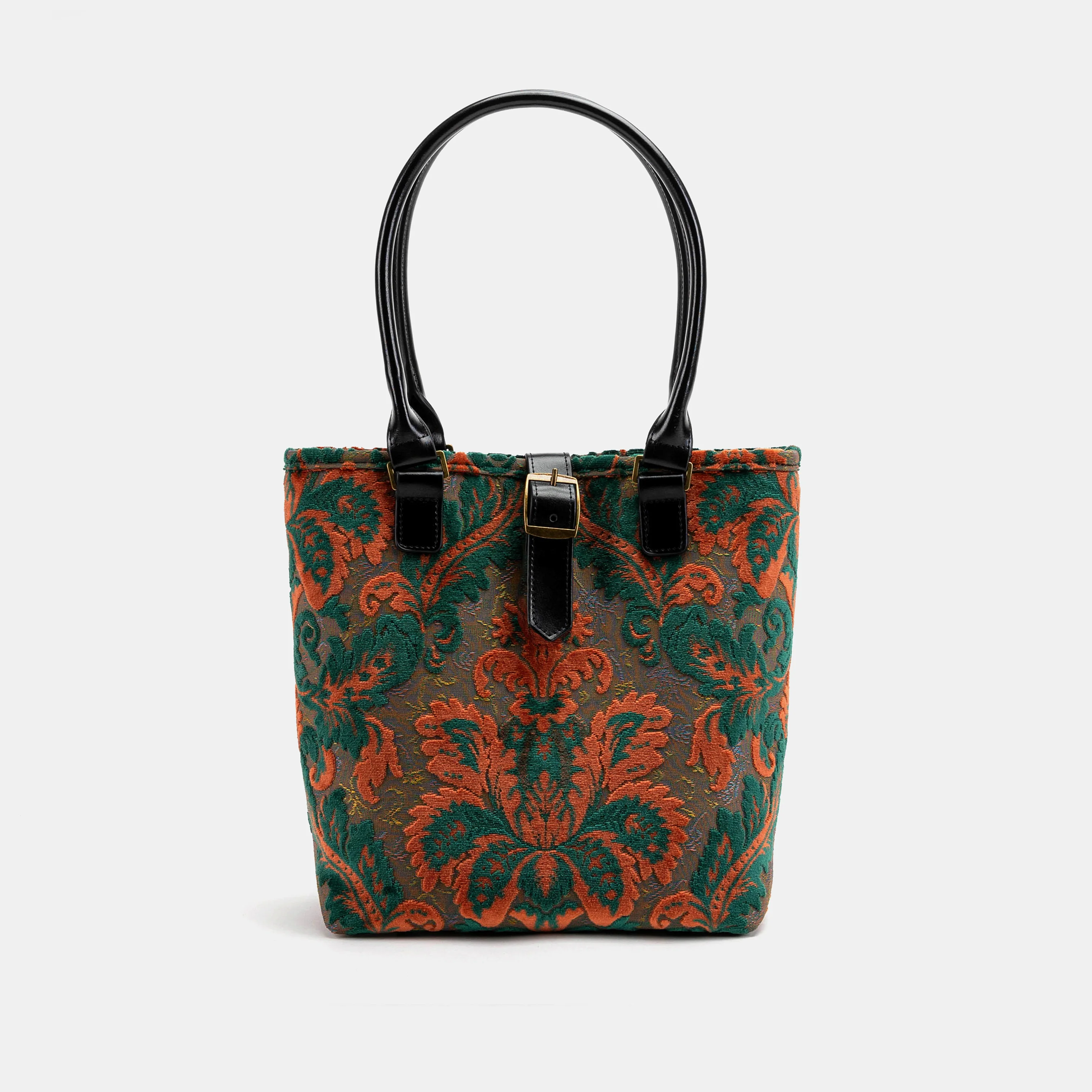 Burnout Velvet Revival Jade Everyday Tote