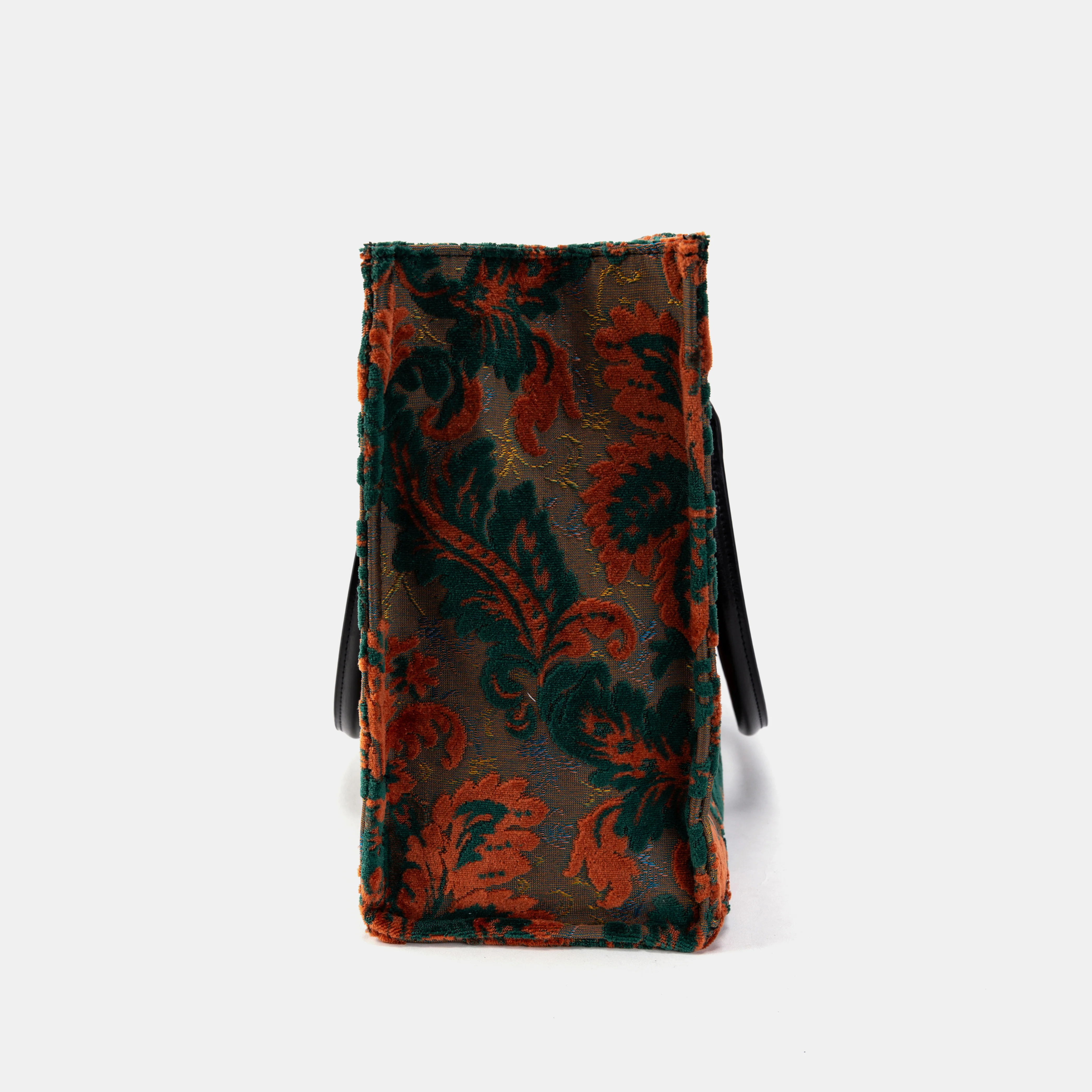 Burnout Velvet Revival Jade Laptop Work Tote - Image 3