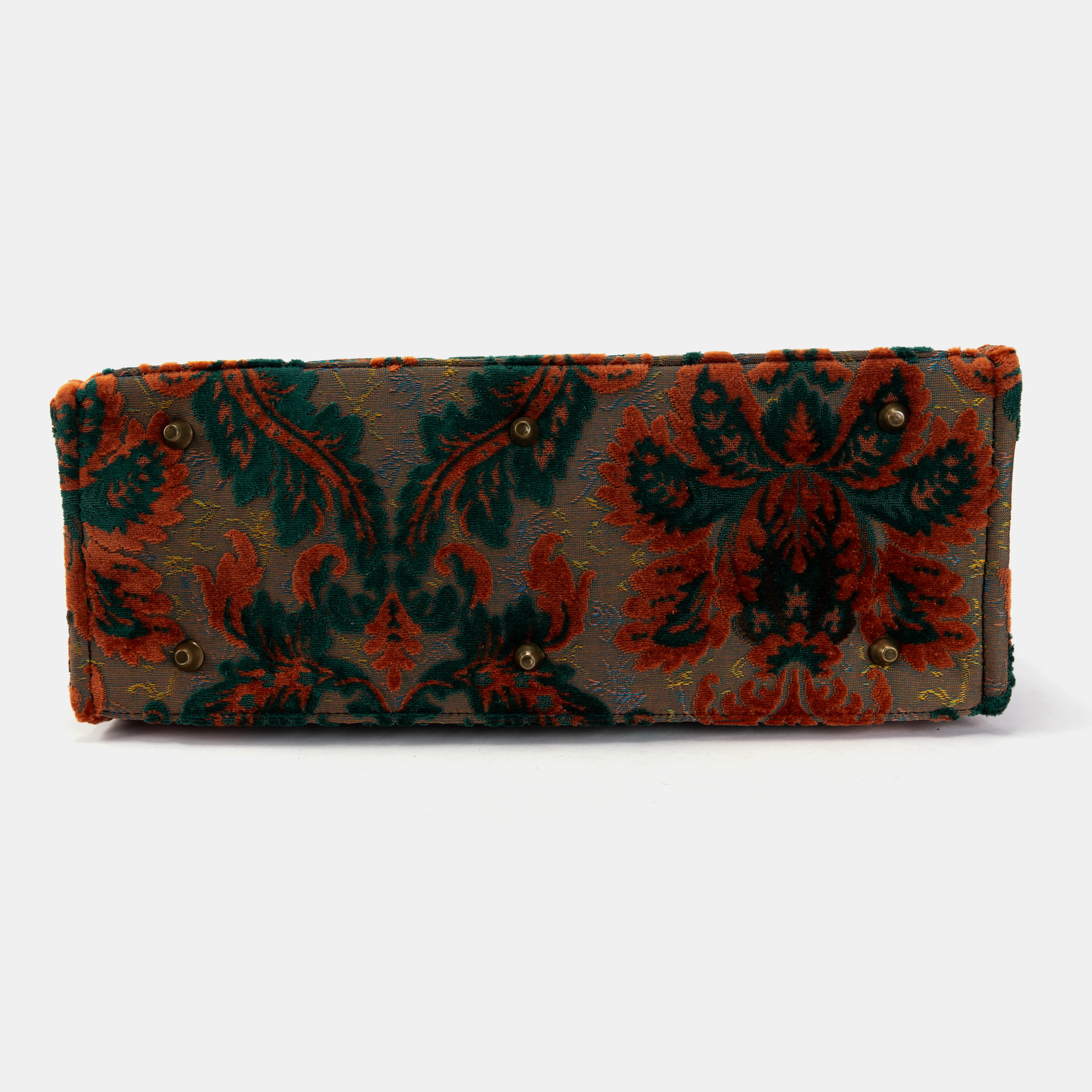 Burnout Velvet Revival Jade Laptop Work Tote - Image 4
