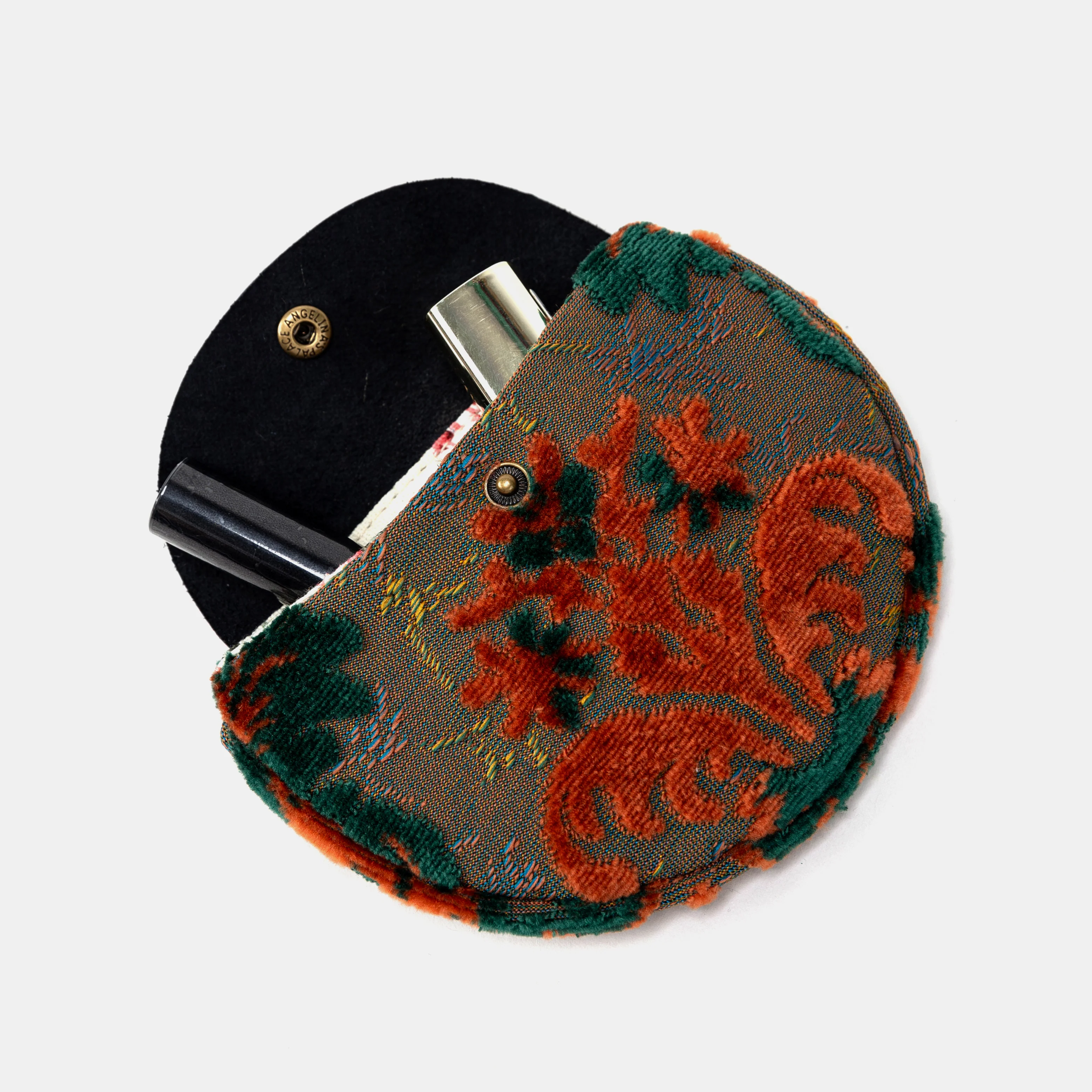 Burnout Velvet Revival Jade Rosary Bag - Image 4