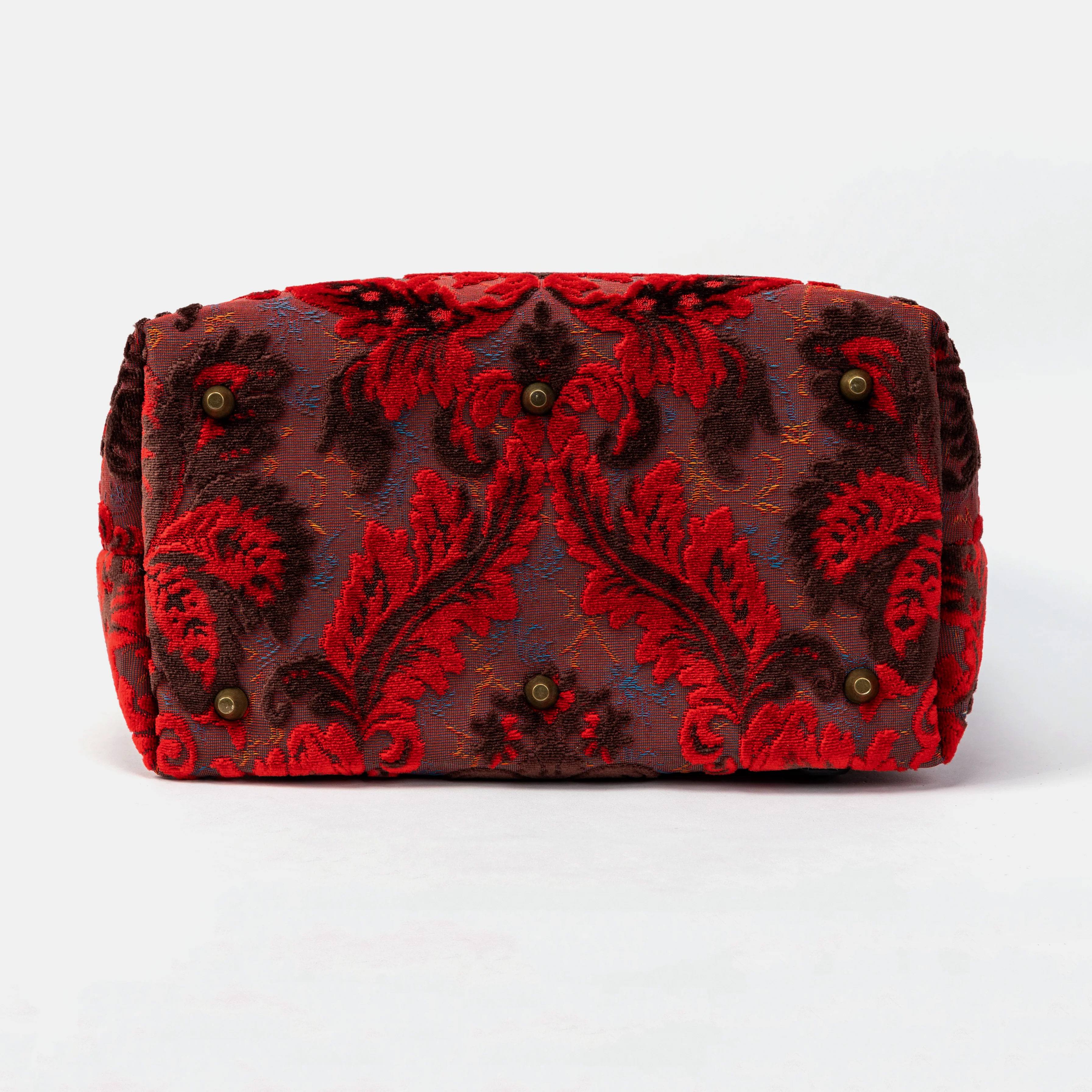 Burnout Velvet Revival Scarlet Carpet Laptop Backpack - Image 7