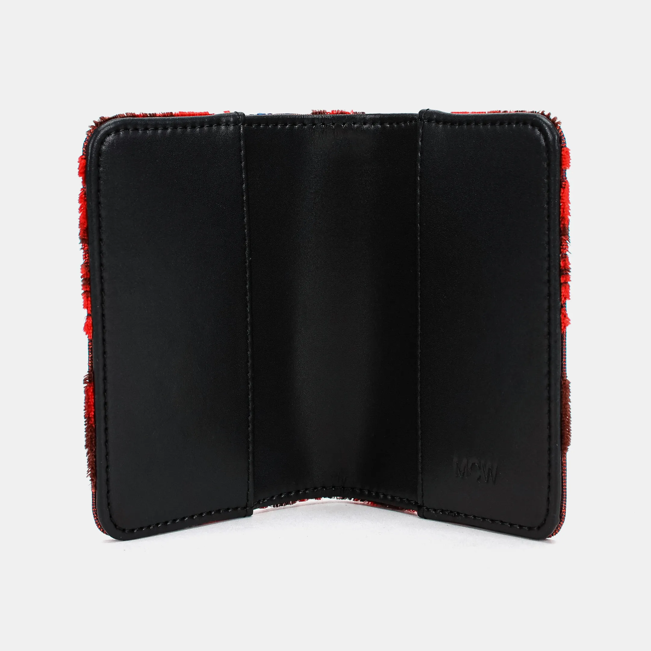 Burnout Velvet Revival Scarlet Passport Cover - Image 3