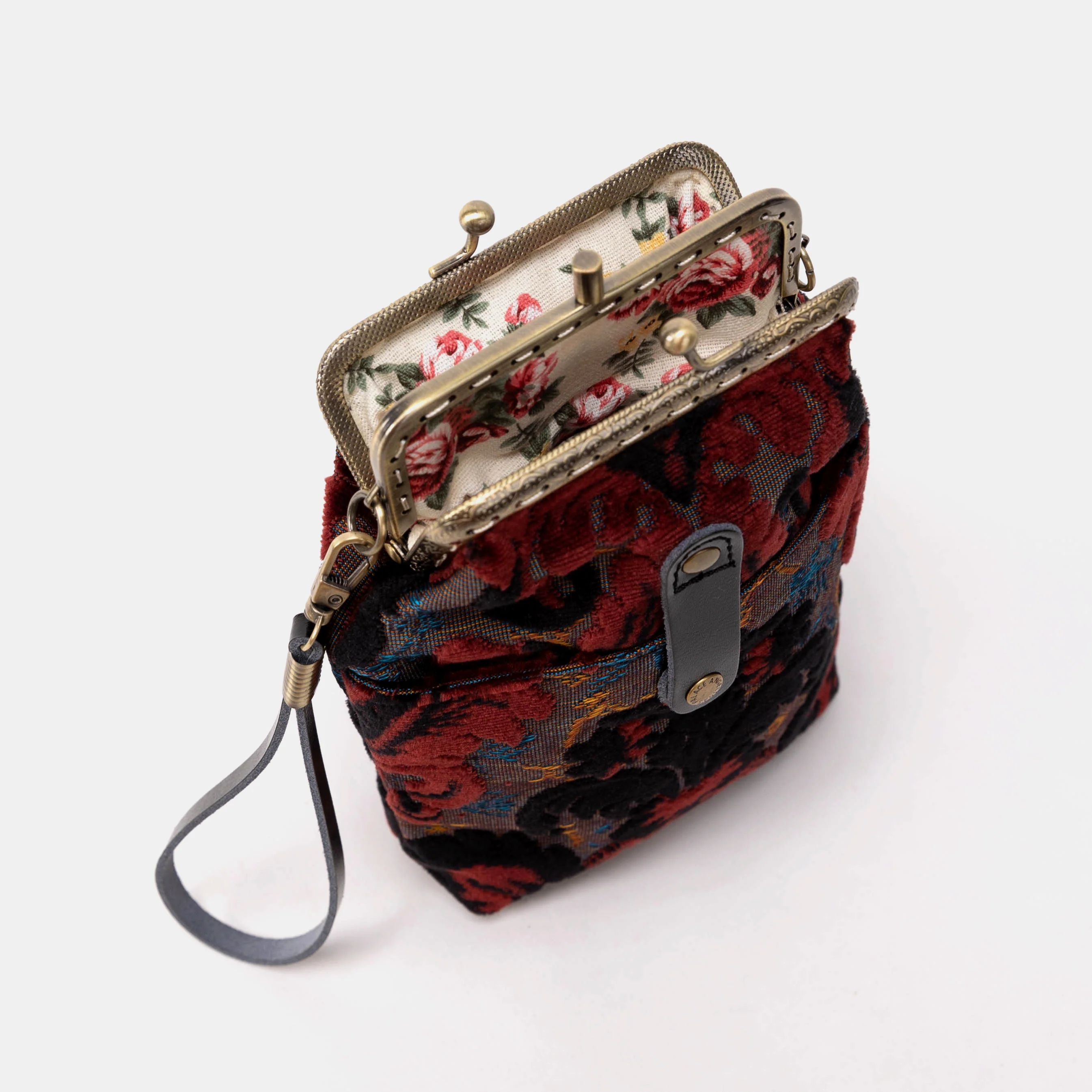Burnout Velvet Revival Sephia Carpet Phone Case - Image 5