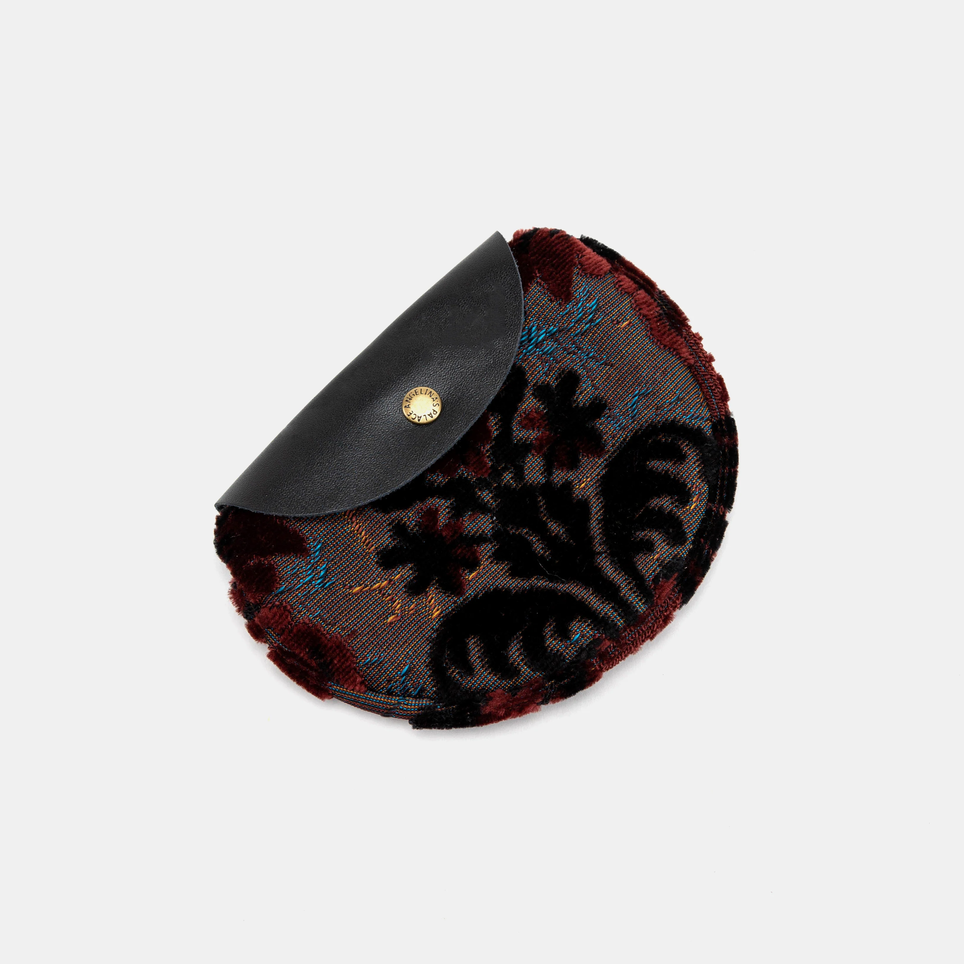 Burnout Velvet Revival Sephia Rosary Bag - Image 6