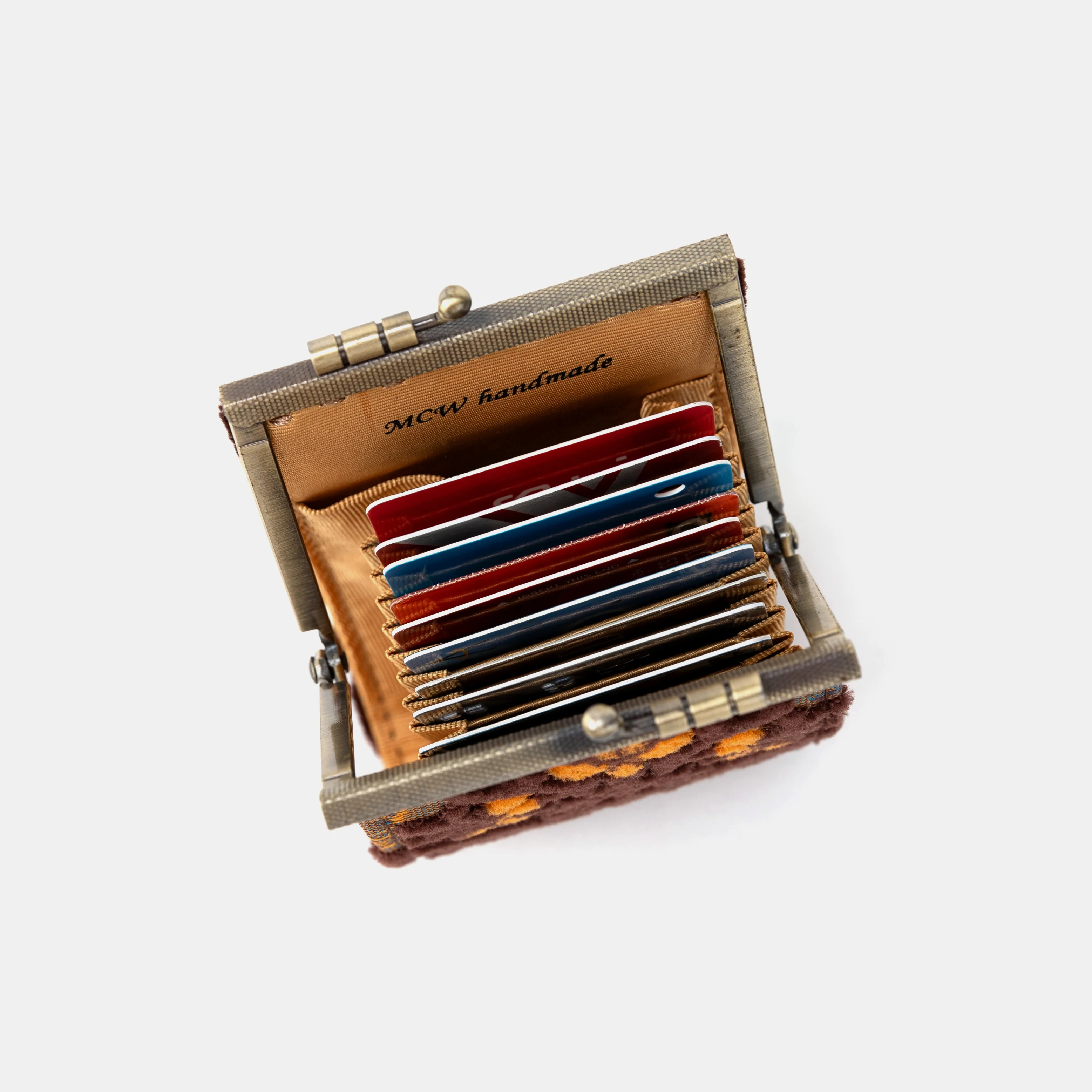Burnout Velvet Revival Sienna Card Wallet - Image 5