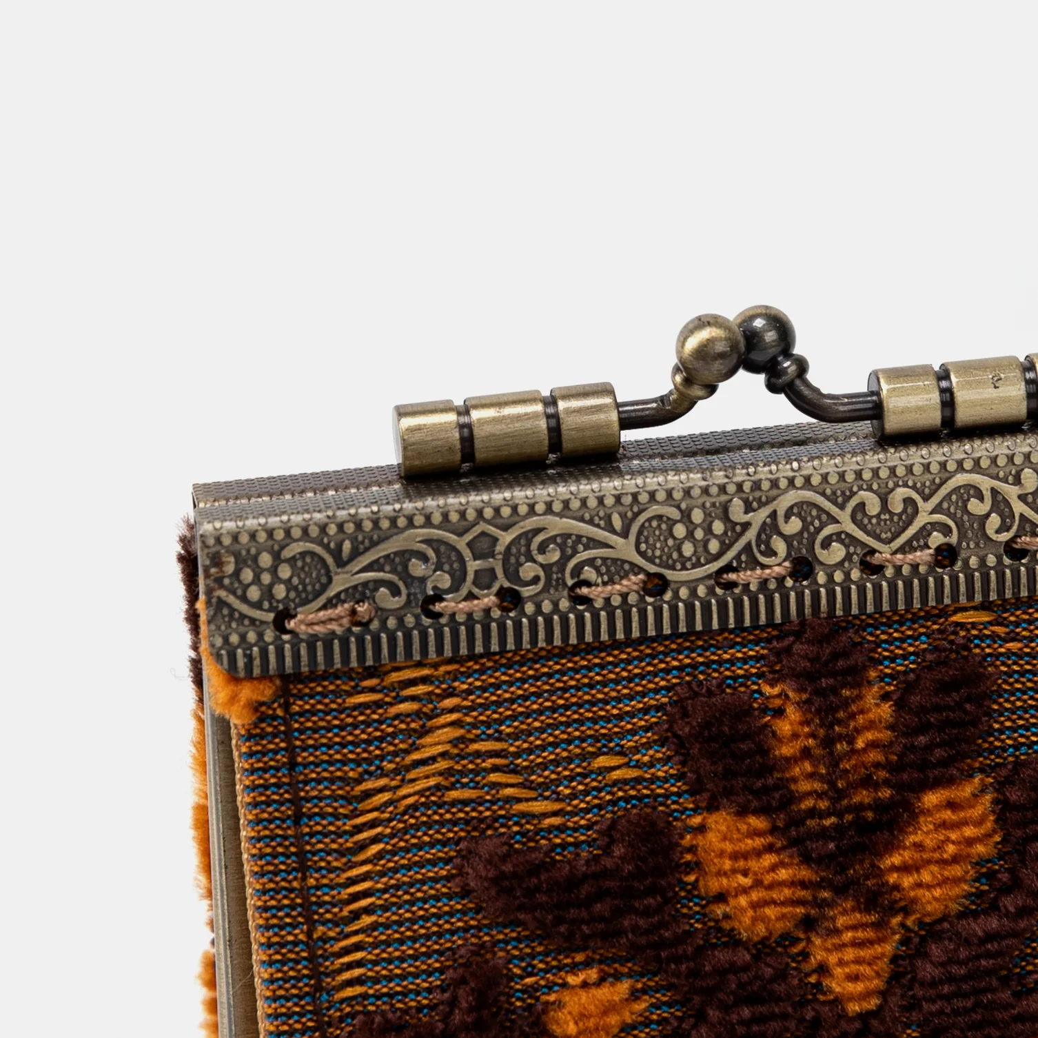 Burnout Velvet Revival Sienna Card Wallet - Image 6