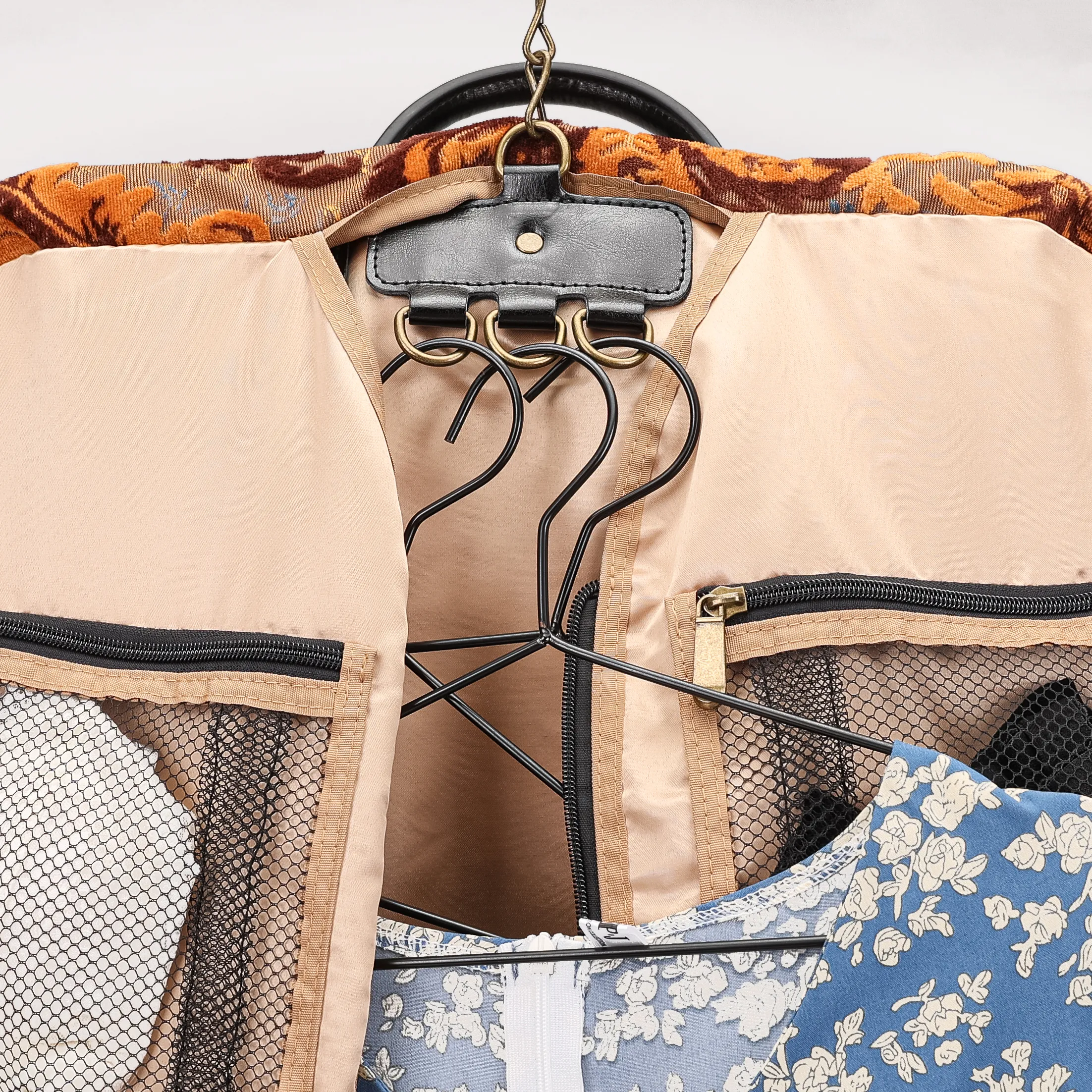 Burnout Velvet Revival Sienna Carpet Garment Bag - Image 9