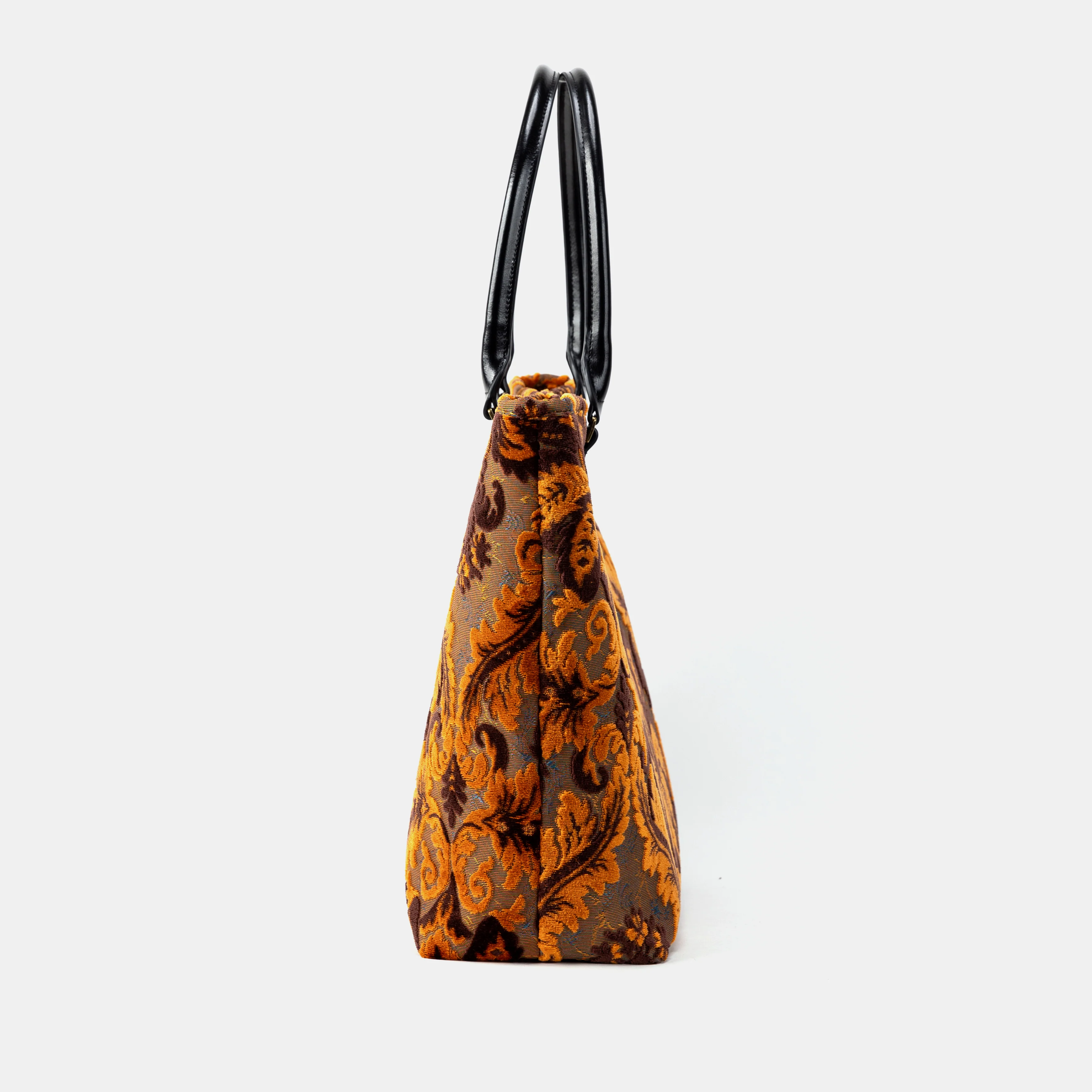 Burnout Velvet Revival Sienna Carpet Tote Shopper - Image 3