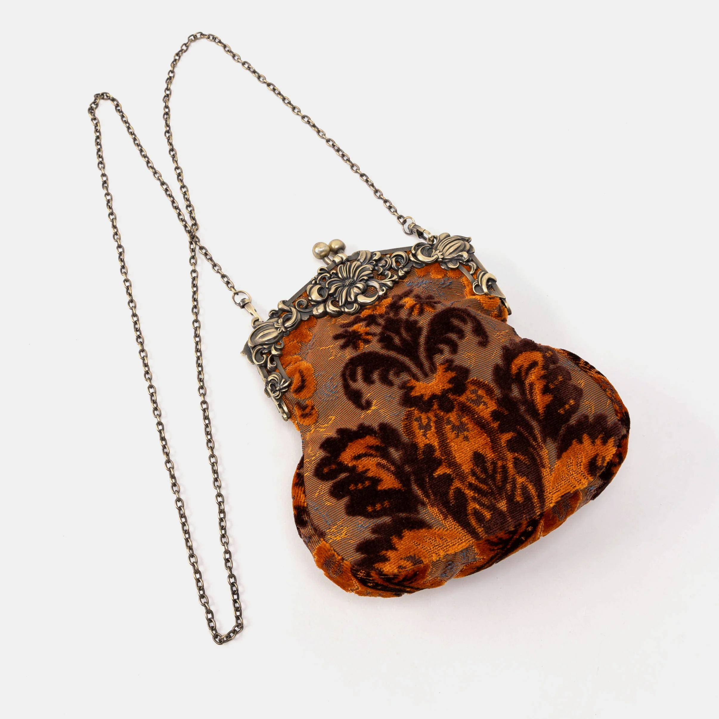 Burnout Velvet Revival Sienna Chatelaine Purse Large - Image 2