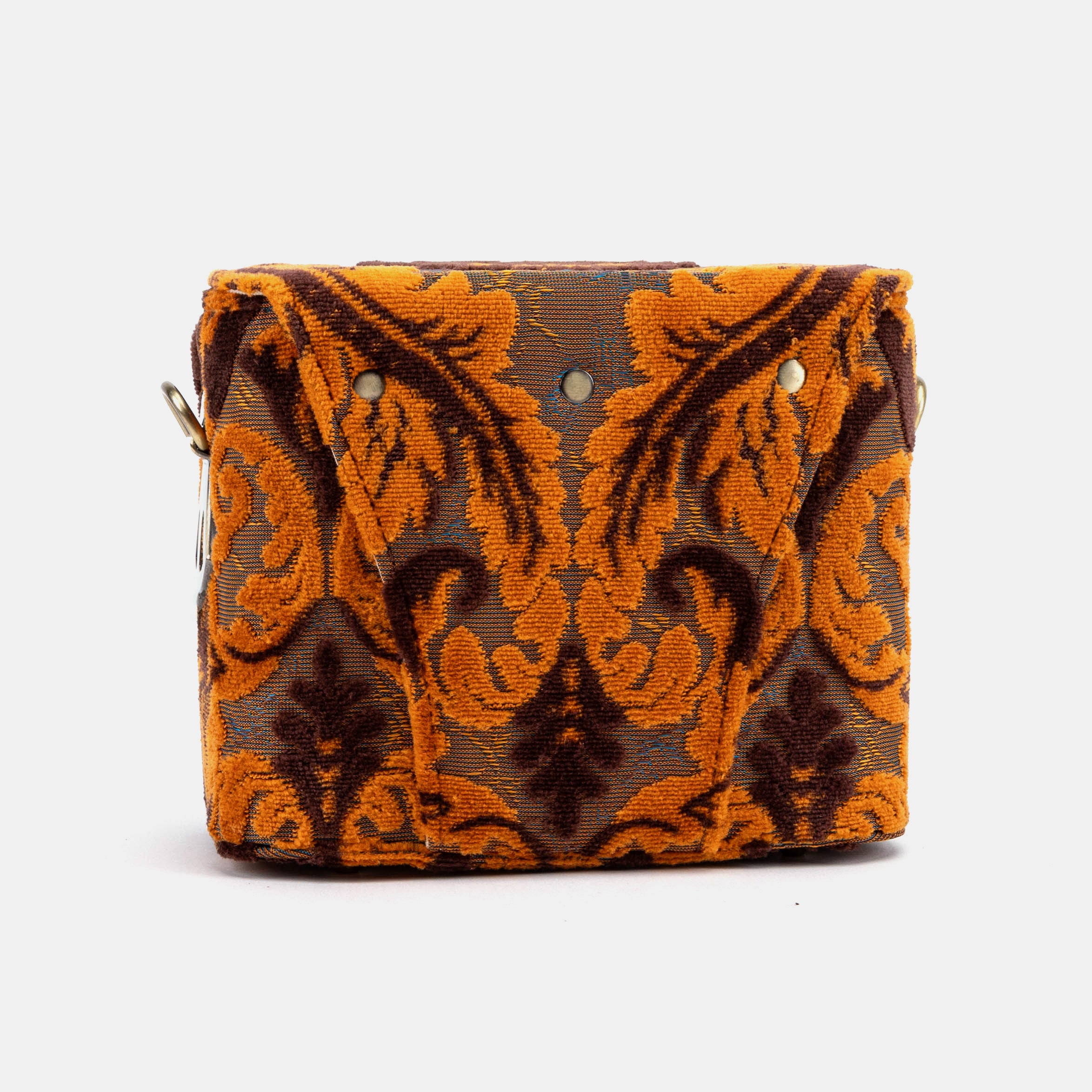Burnout Velvet Revival Sienna Emma Small Train Case Crossbody - Image 8
