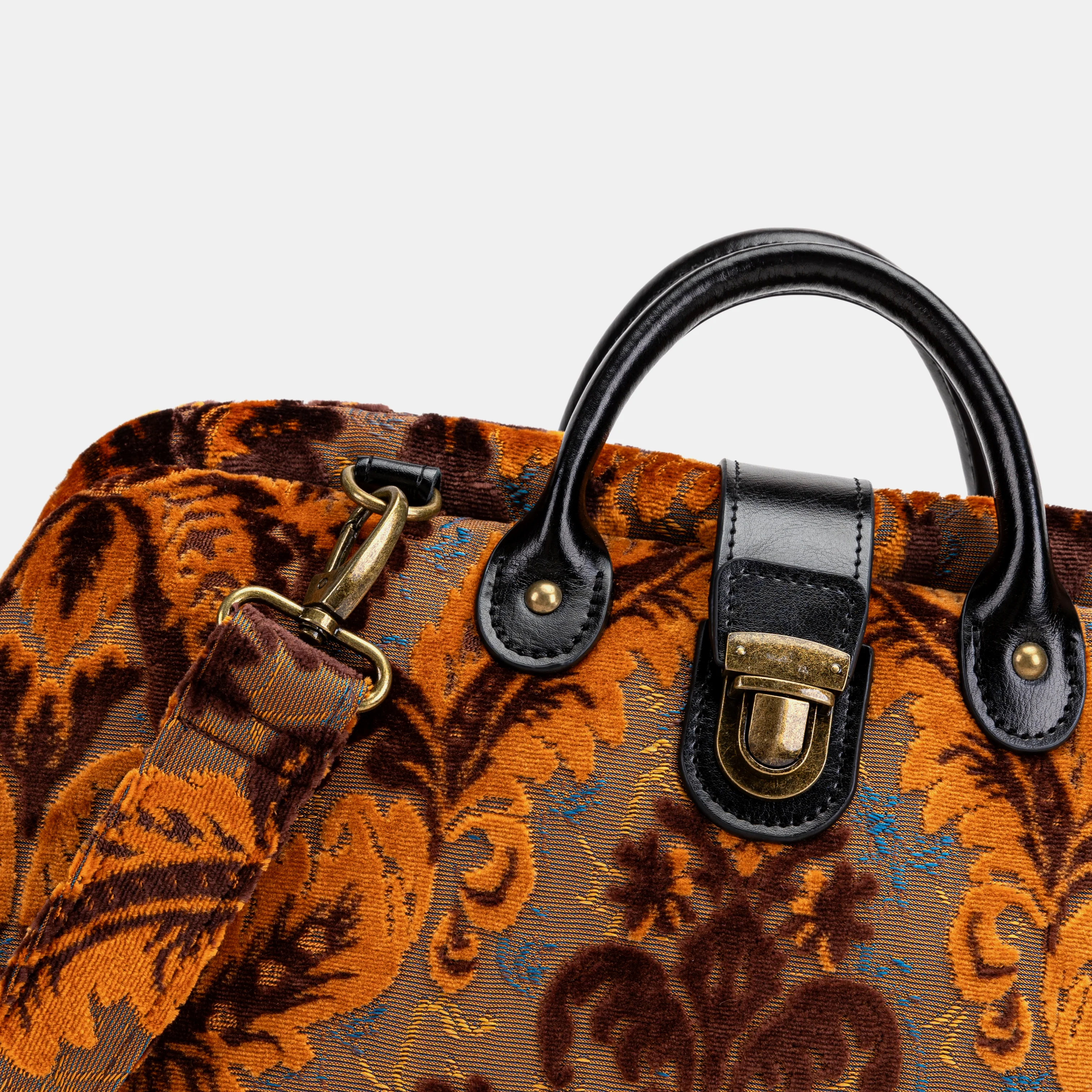 Burnout Velvet Revival Sienna Laptop Work Bag - Image 7