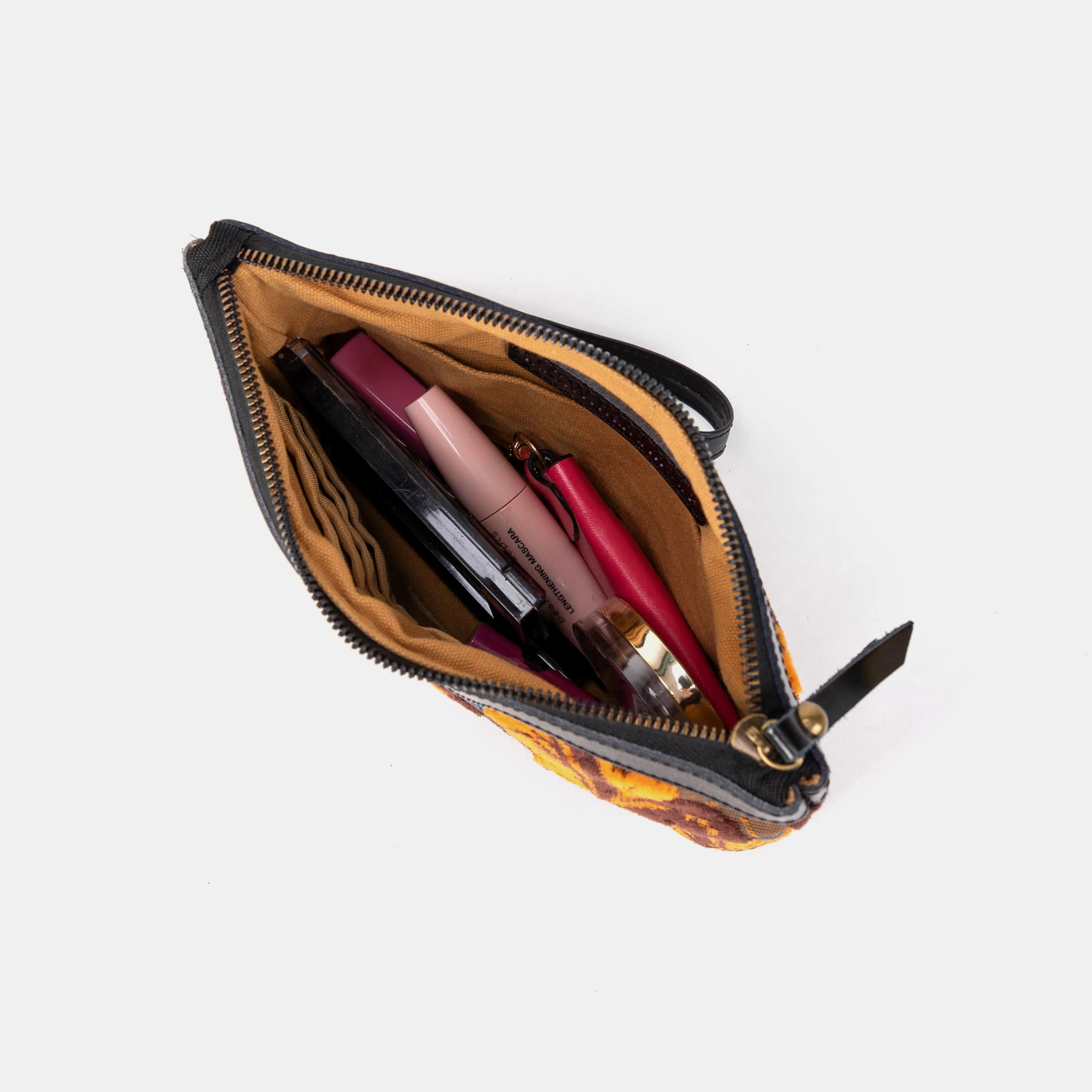 Burnout Velvet Revival Sienna Wristlet Clutch - Image 5