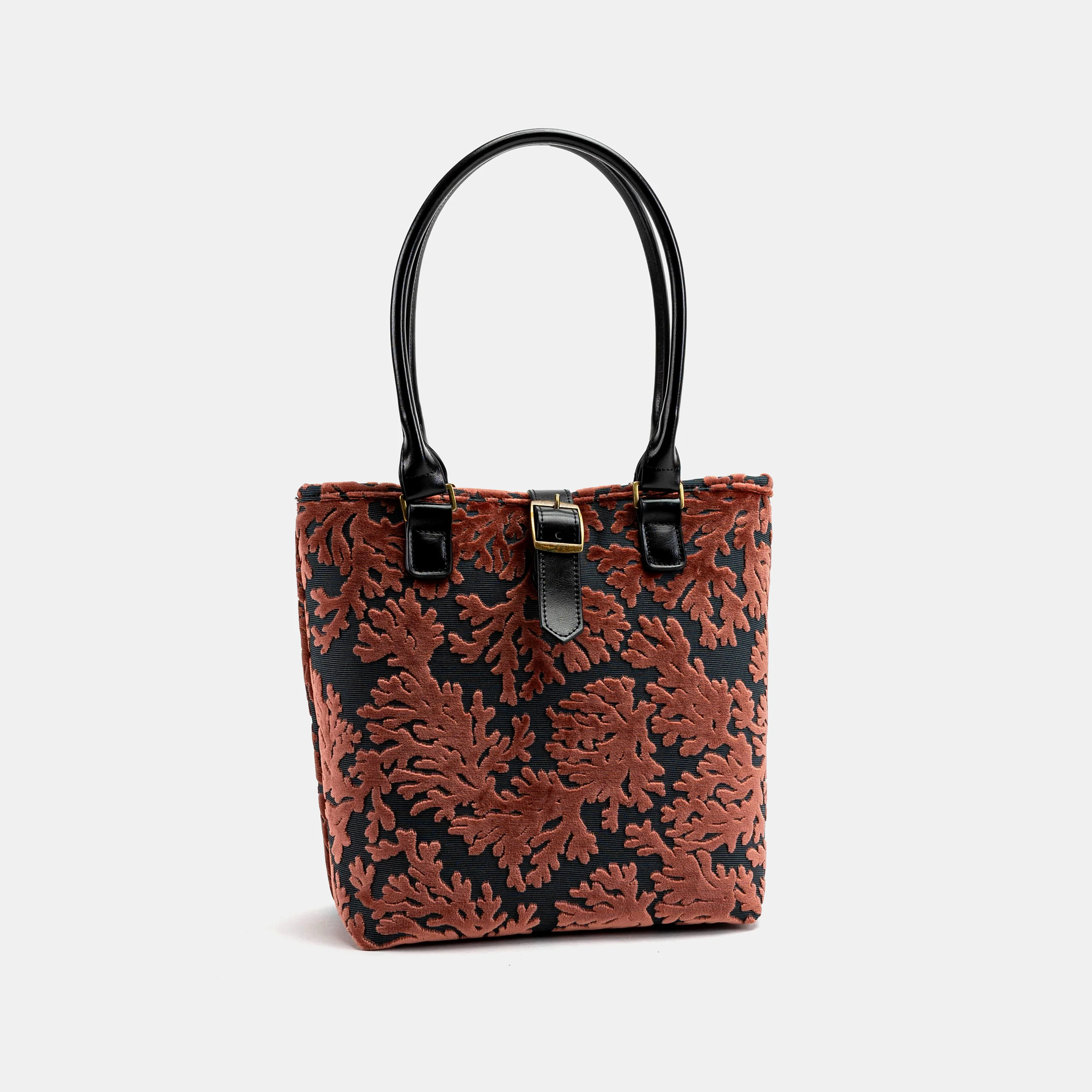Burnout Velvet St Tropez Scuba Coral Everyday Tote - Image 2