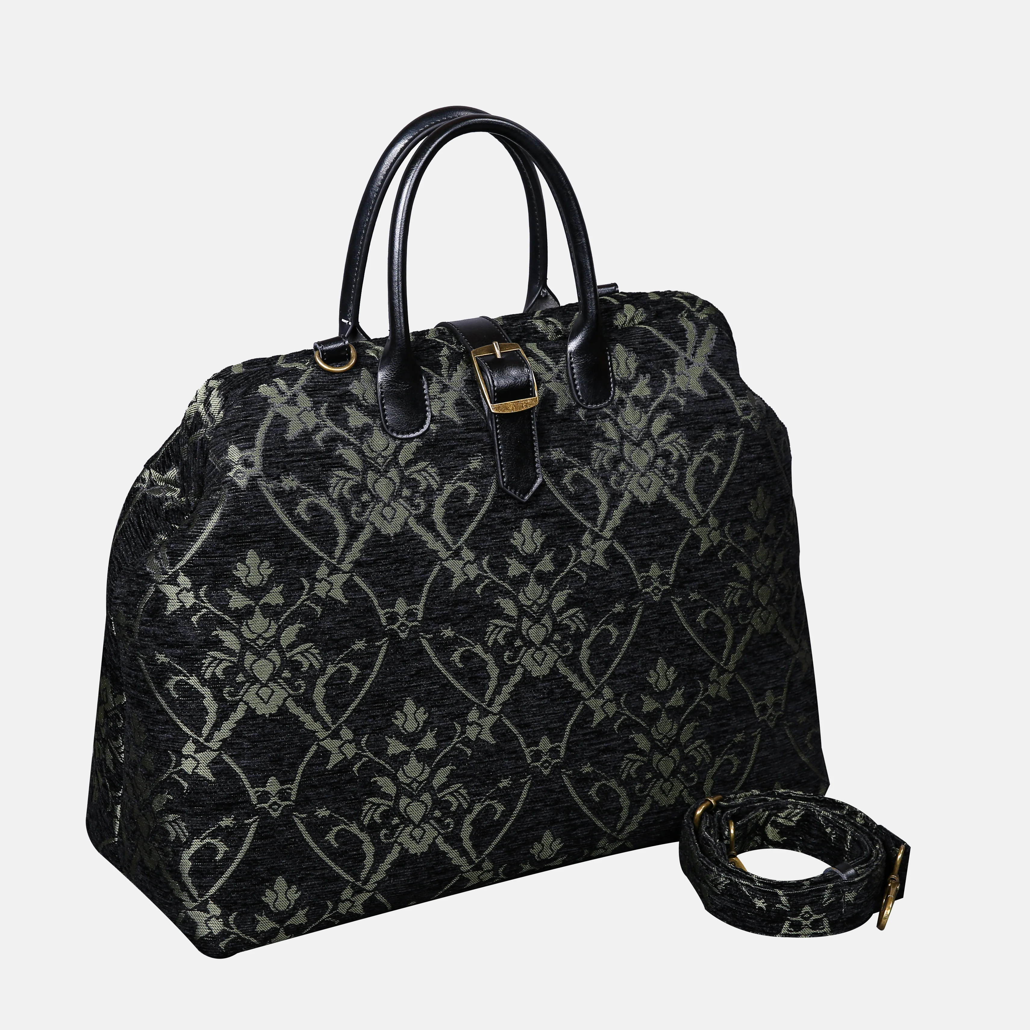 Carnaby Black Dark Green Mary Poppins Weekender - Image 2