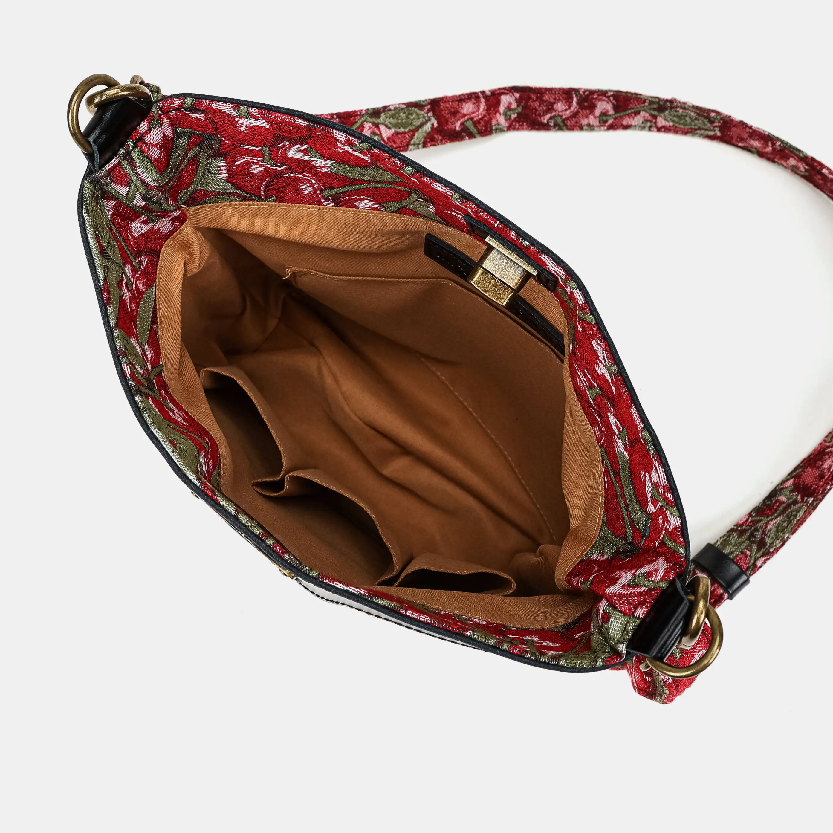 Cherry Cascade Butterfly Crossbody Bag - Image 6