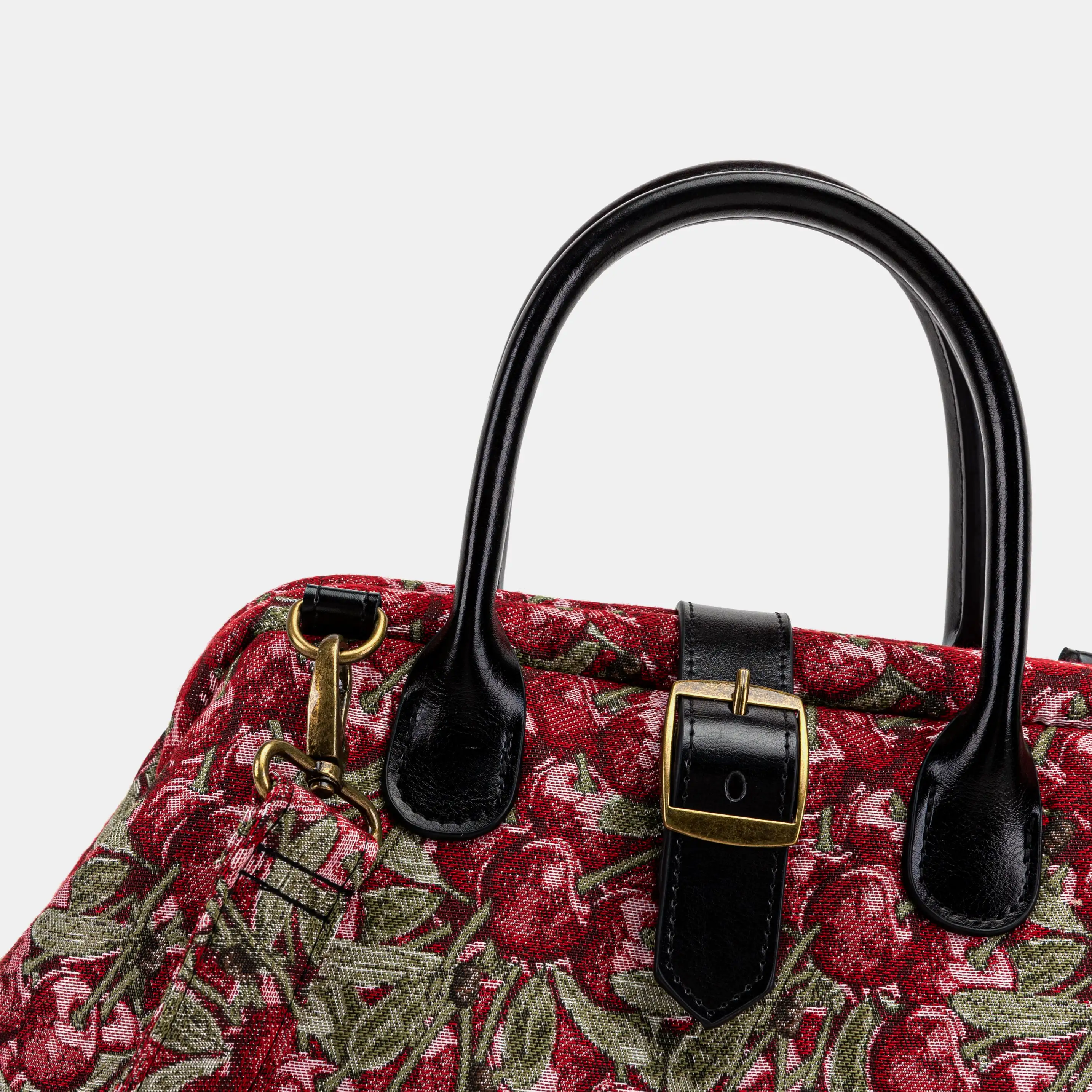 Cherry Cascade Carpet Handbag Purse - Image 6