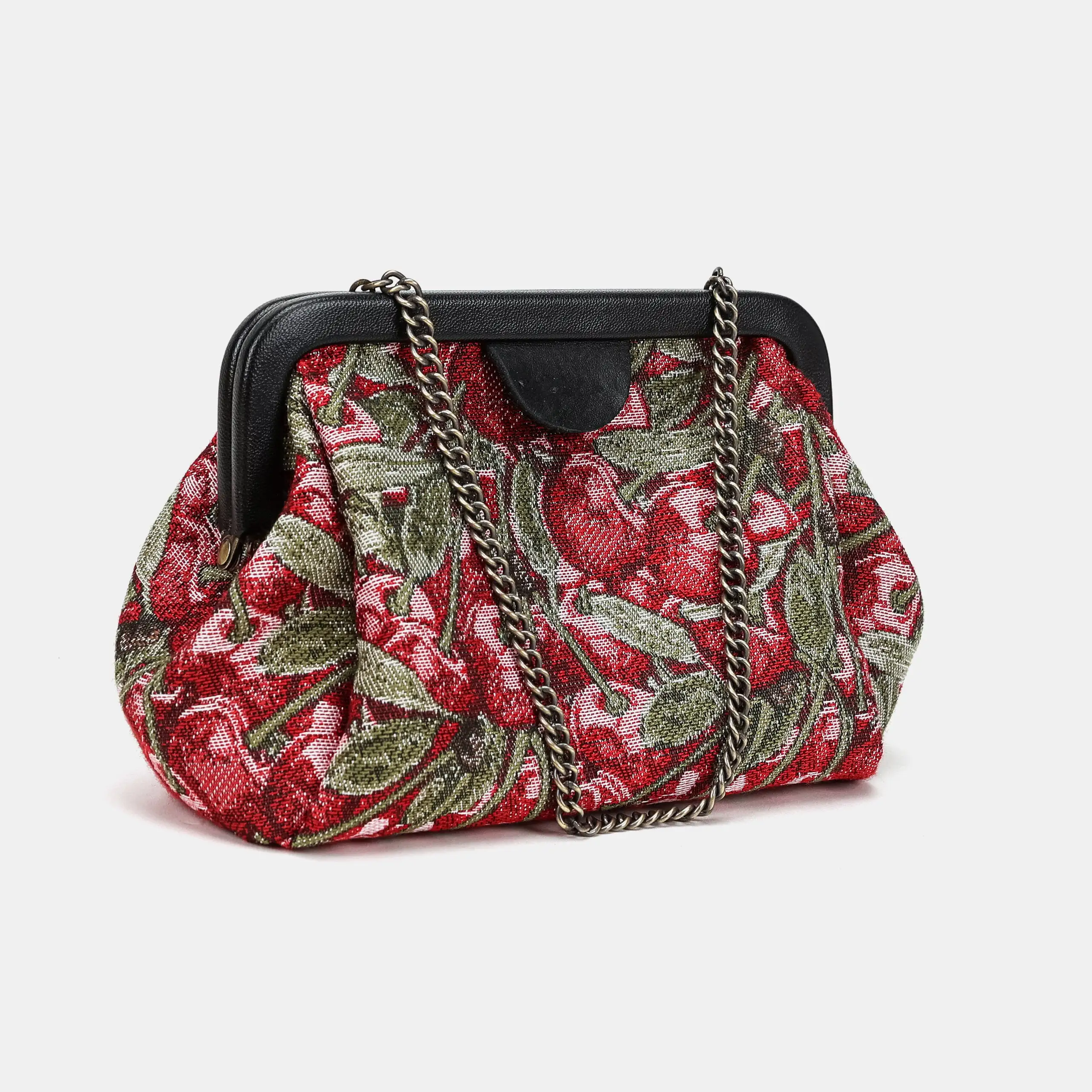 Cherry Cascade Evening Bag Clutch - Image 2